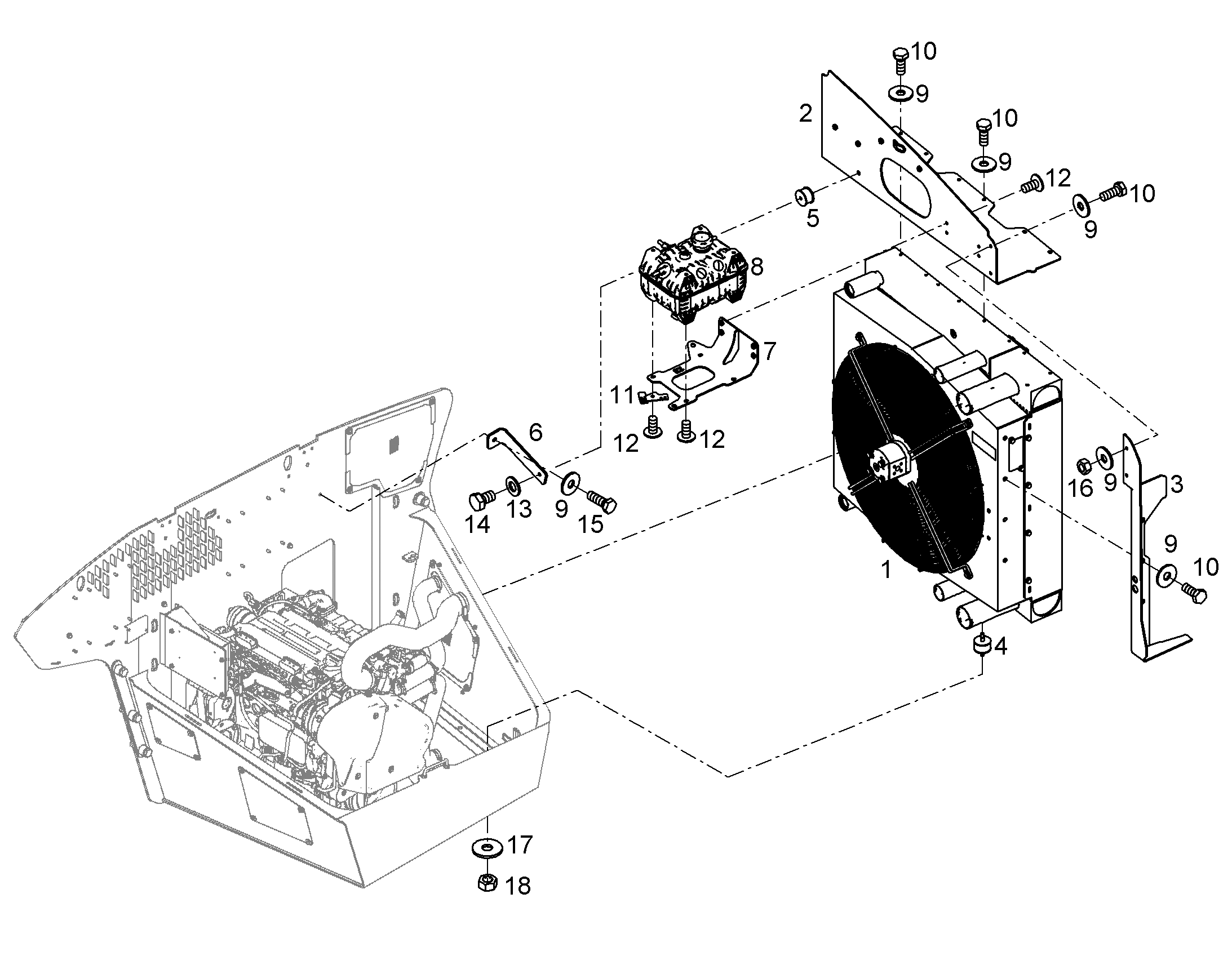 ПЛАНКА ОПОРНАЯ 6 11393197 LIEBHERR
