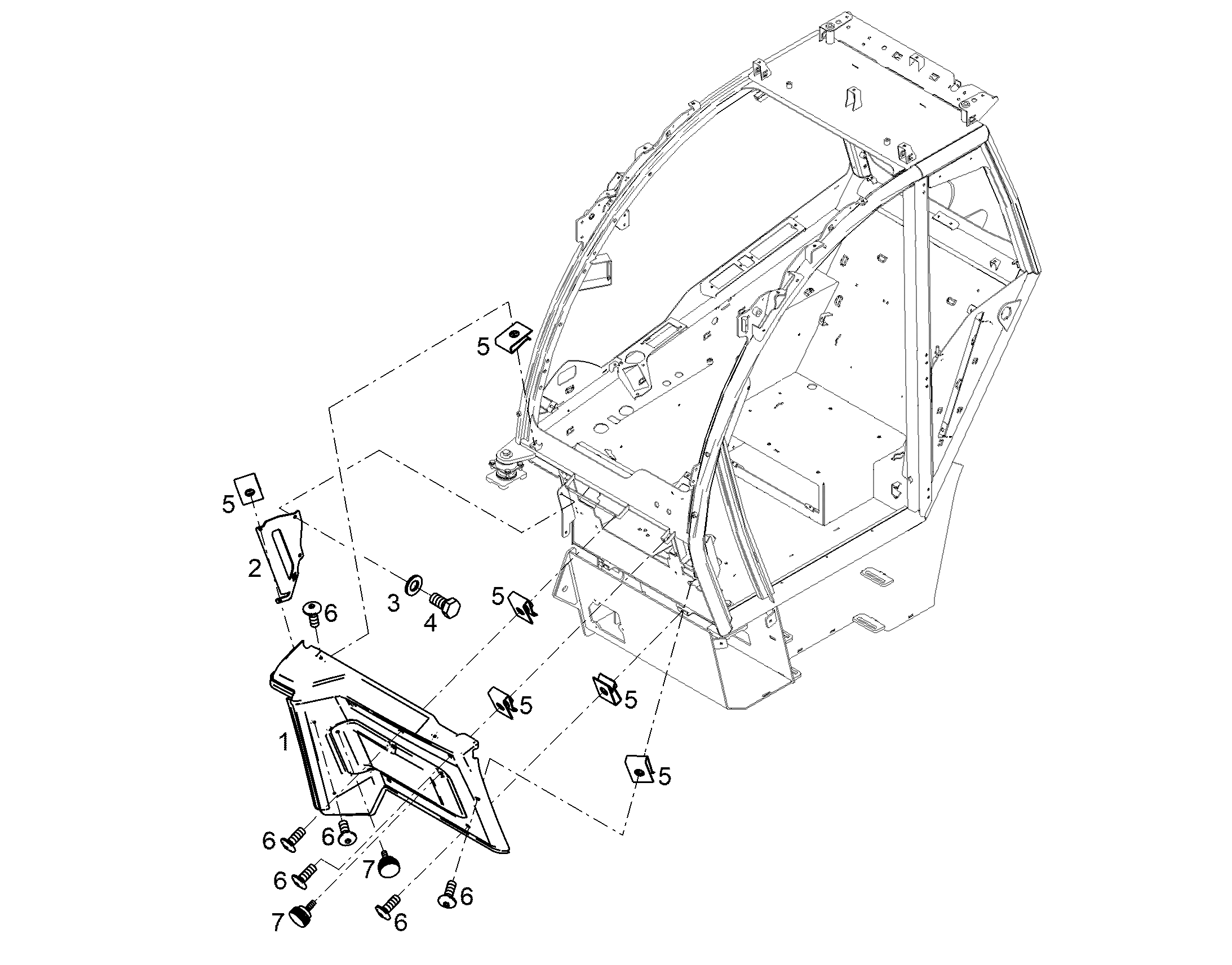 КРЕПЕЖ 12582846 LIEBHERR
