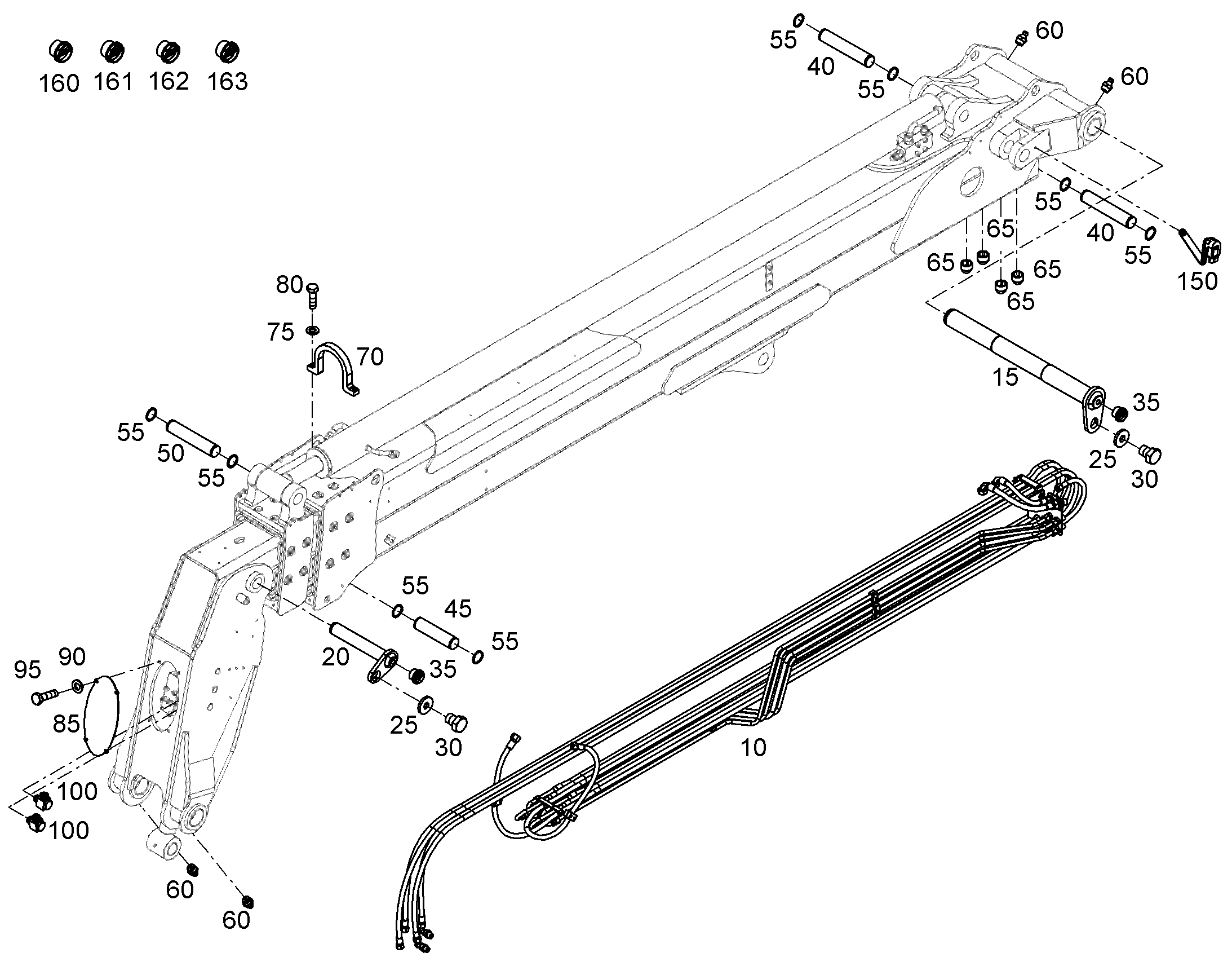 ГИДРАВЛИЧЕСКАЯ СИСТЕМА 12552278 LIEBHERR
