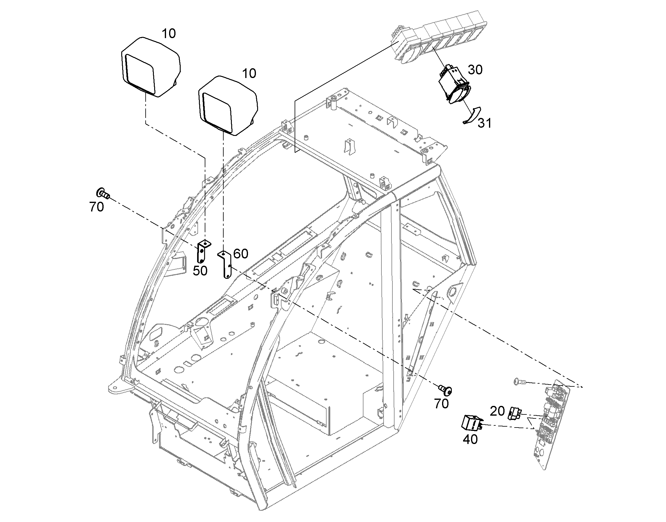 КРЕПЕЖ 12458353 LIEBHERR
