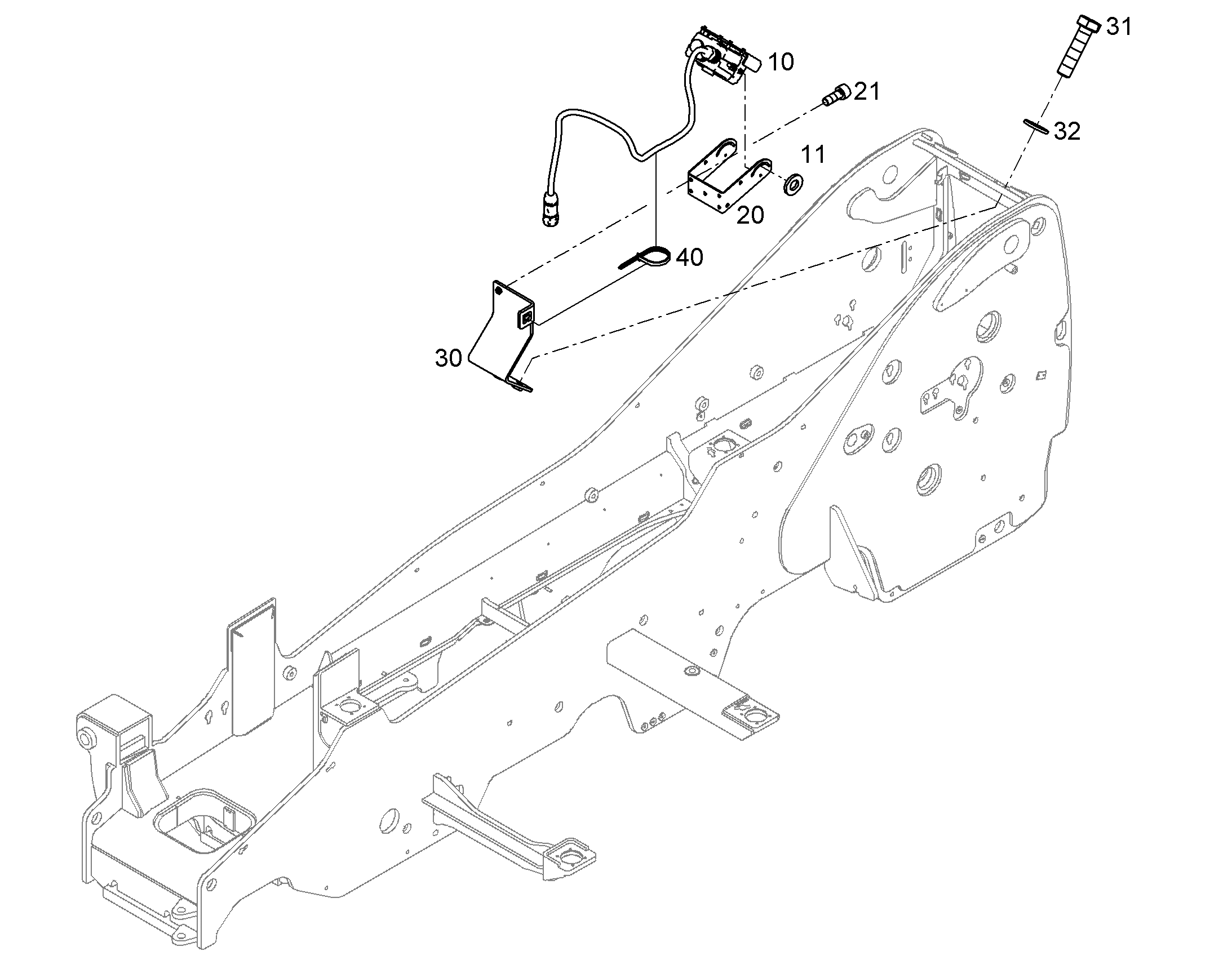 СВАРОЧНАЯ ДЕТАЛЬ 12501216 LIEBHERR