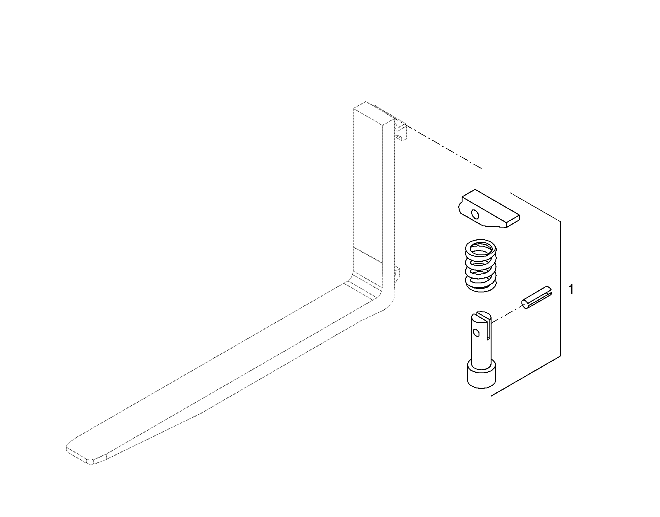 ФИКСИРОВАНИЕ 12244404 LIEBHERR