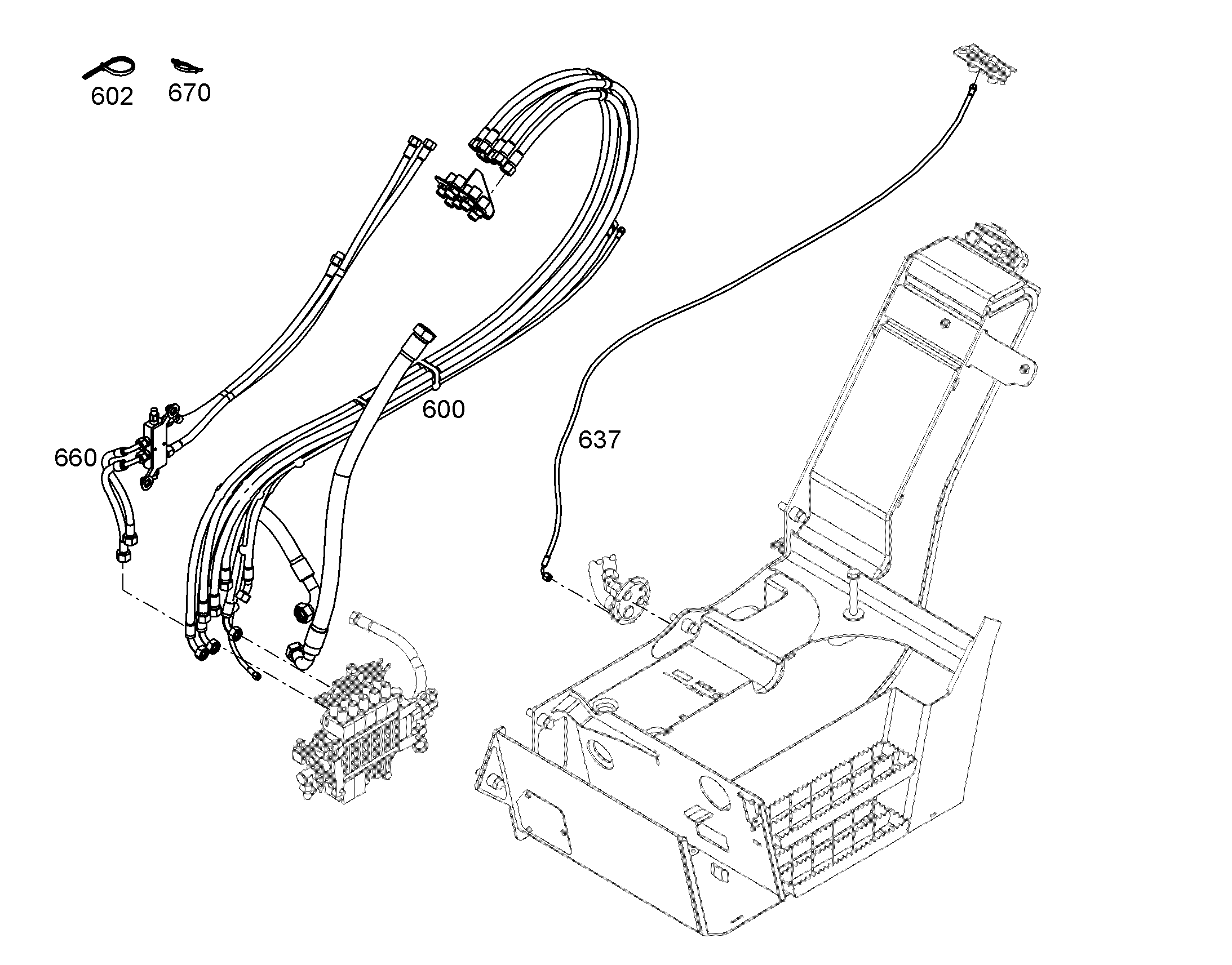 ШЛАНГИ 12443838 LIEBHERR