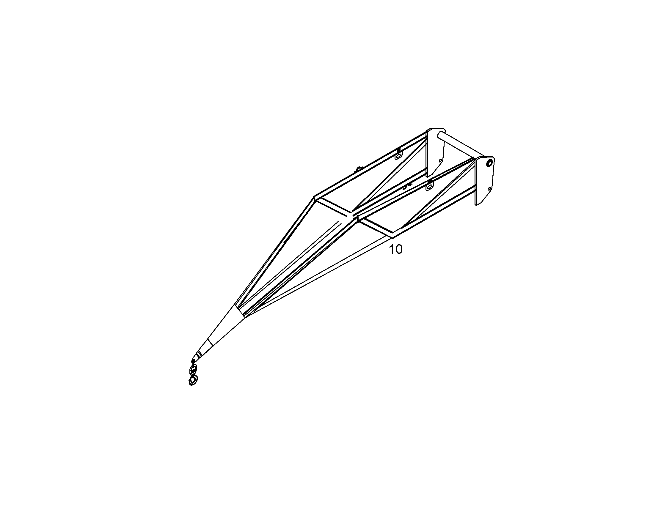 УДЛИНЕНИЕ СТРЕЛЫ 11824061 LIEBHERR