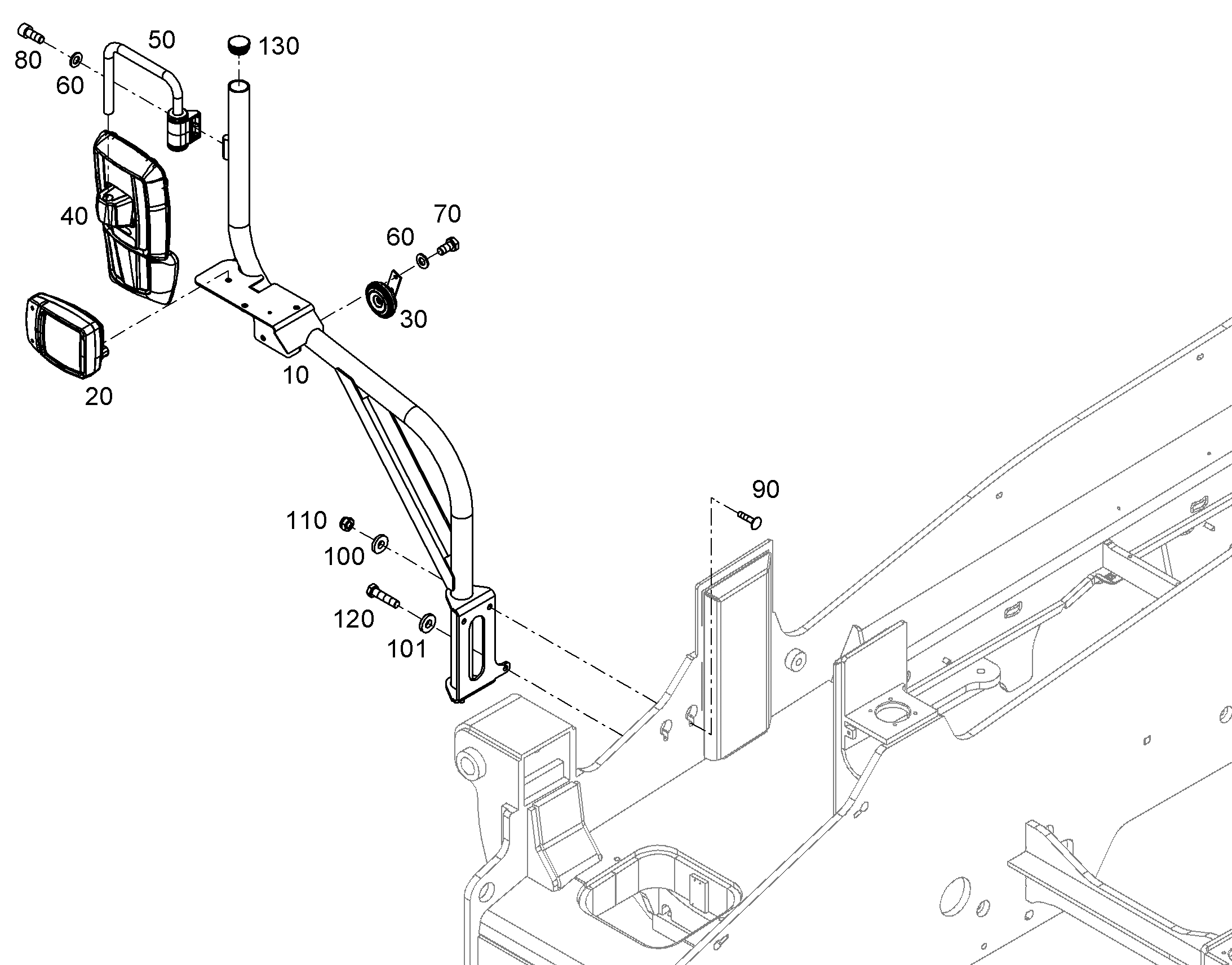 КРЕПЕЖ 12838250 LIEBHERR