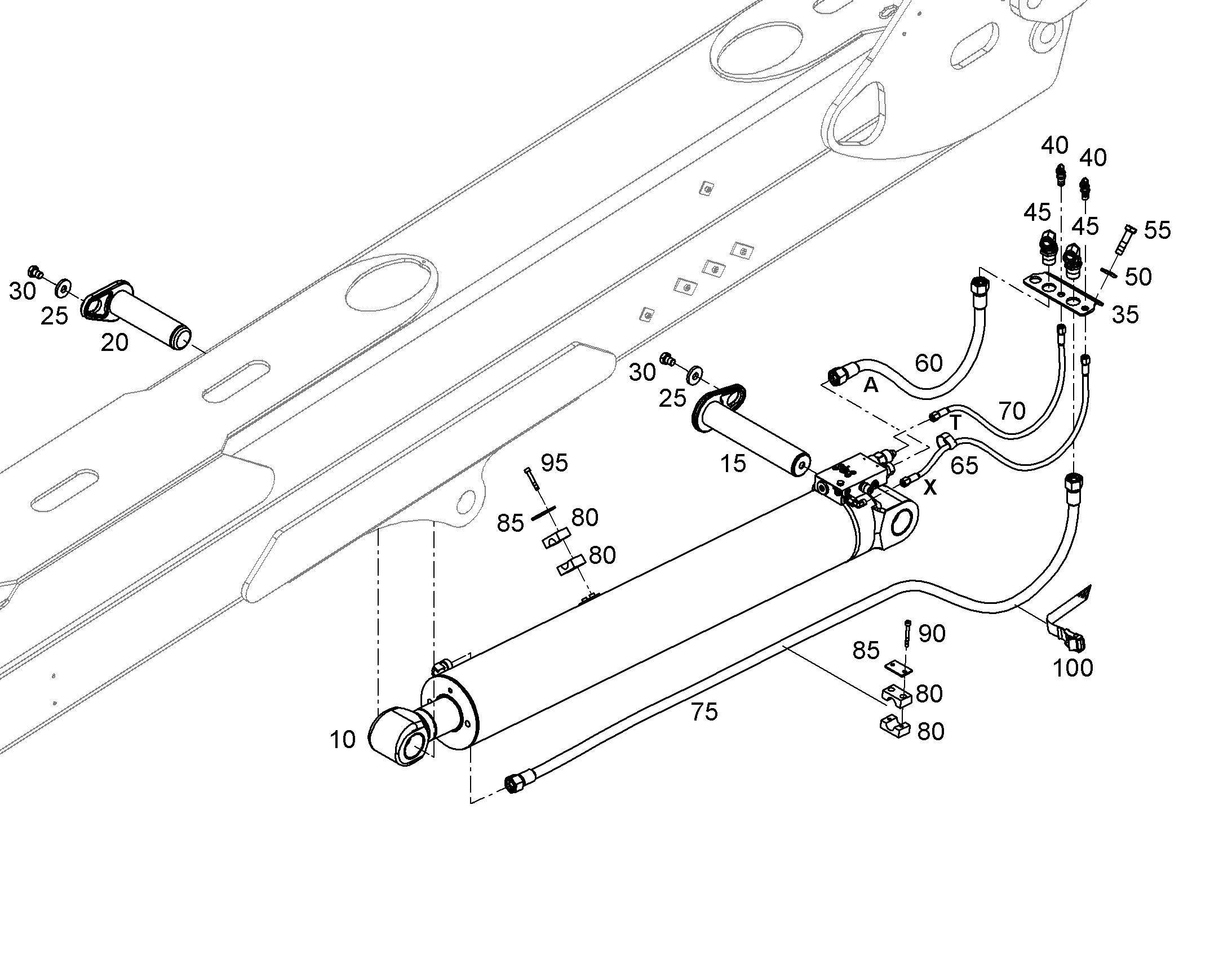 РАЗДЕЛИТЕЛЬНЫЙ ЛИСТ 12402602 LIEBHERR