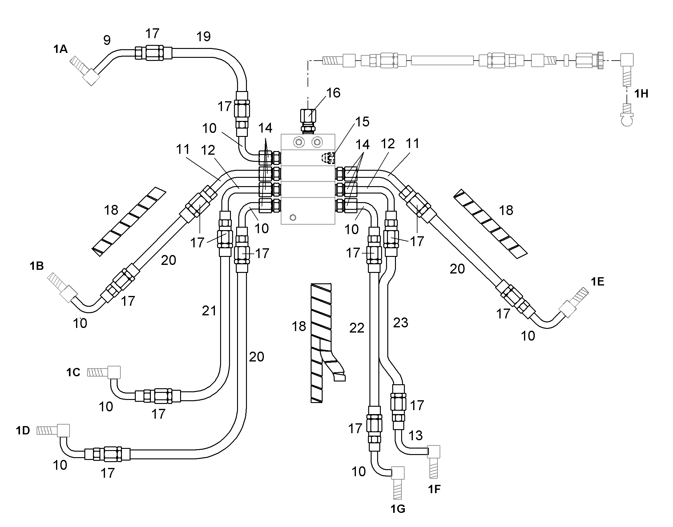 ШТУЦЕР 12241334 LIEBHERR