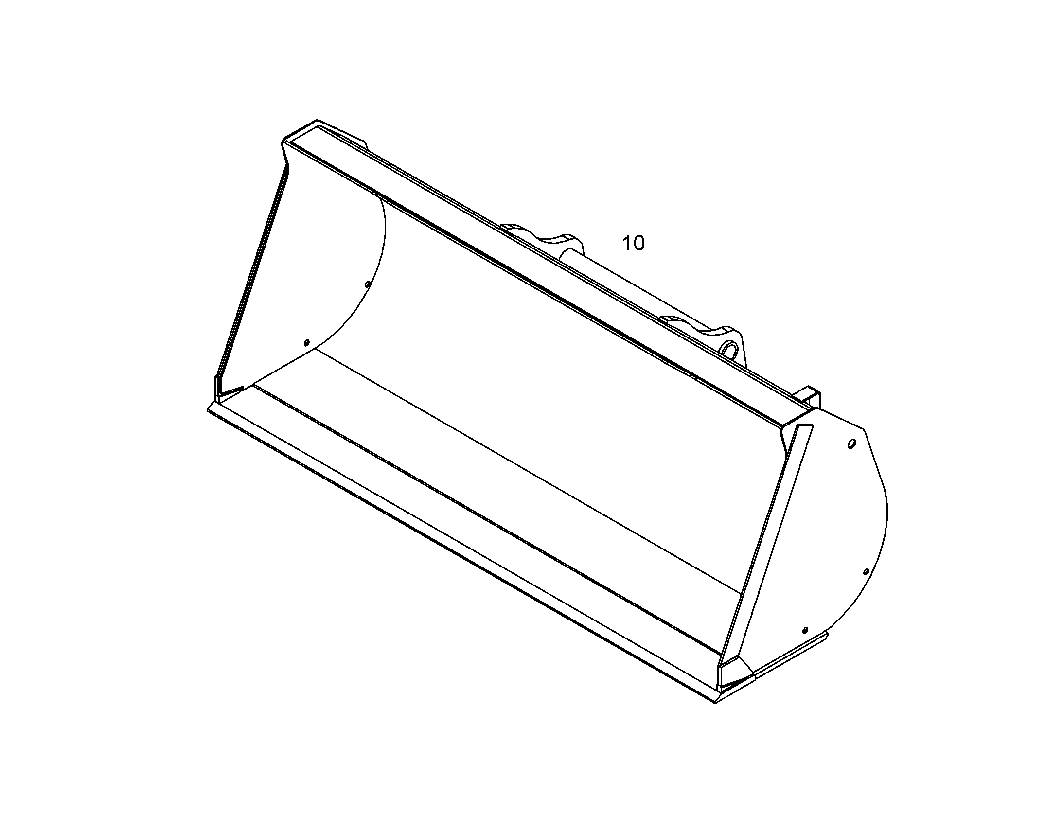 КОВШ 2500mm 1,5m³ 12567074 LIEBHERR