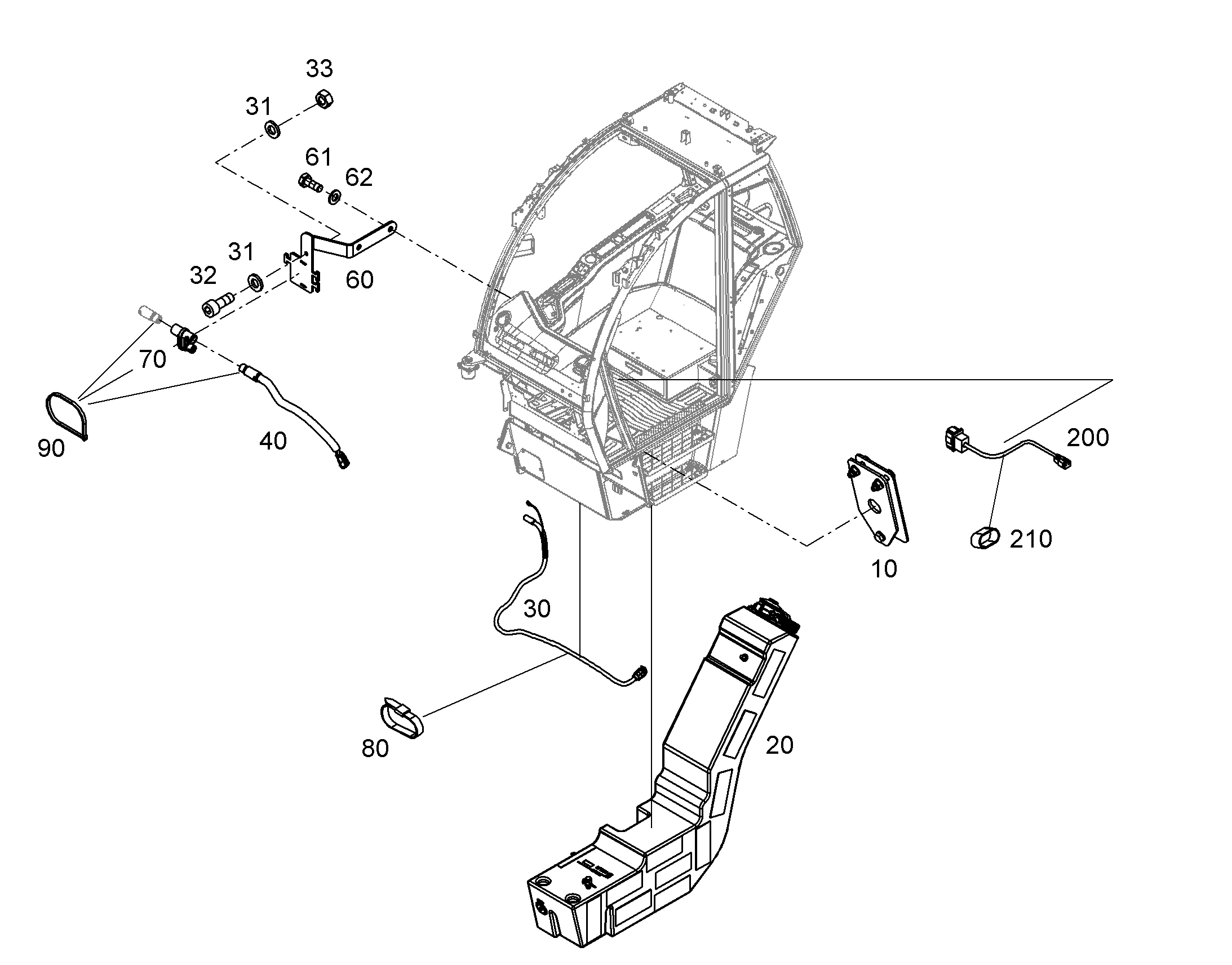 Y-РАСПРЕДЕЛИТЕЛЬ 12230163 LIEBHERR