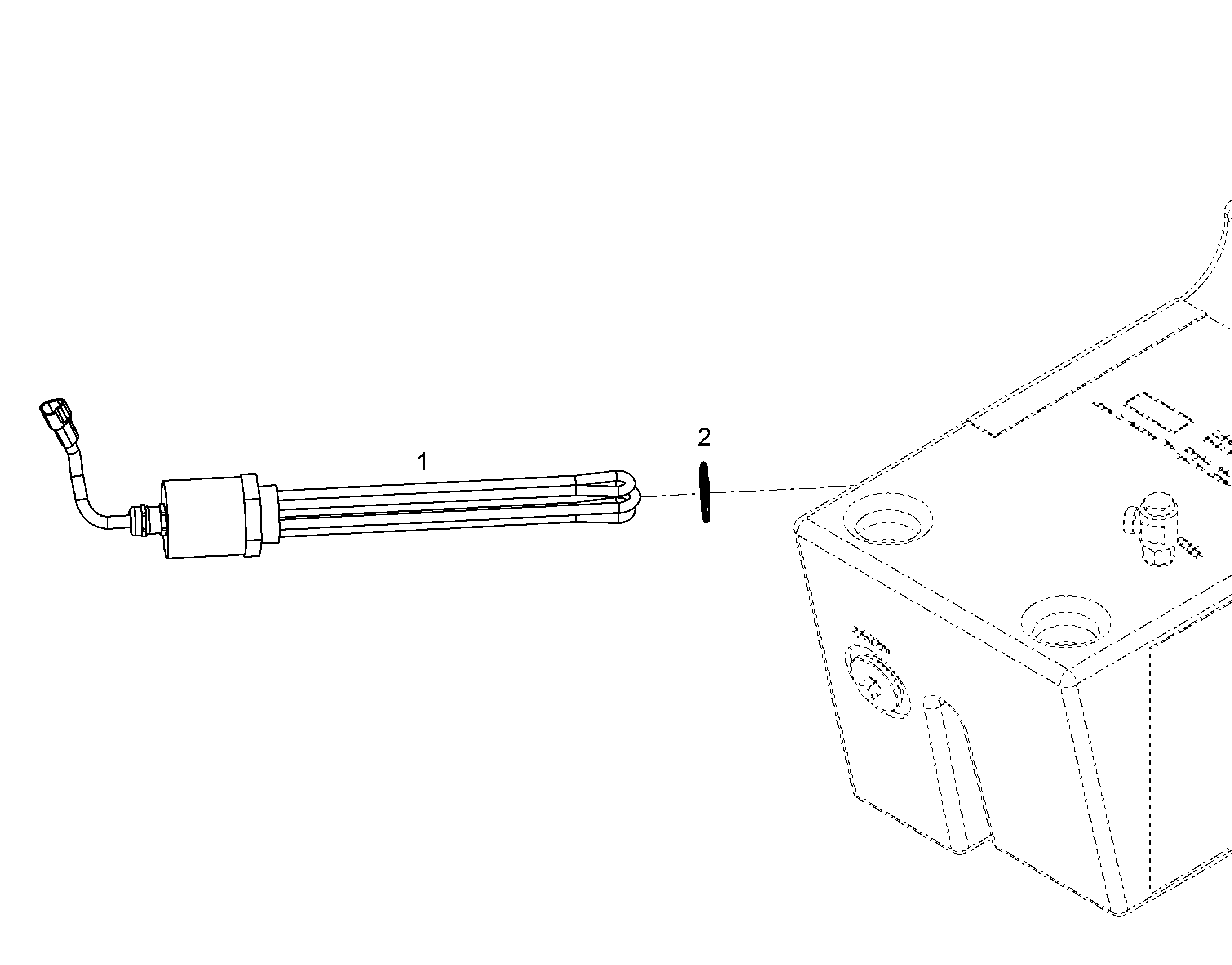 ШТИФТОВЫЙ НАГРЕВАТЕЛЬ 12230174 LIEBHERR
