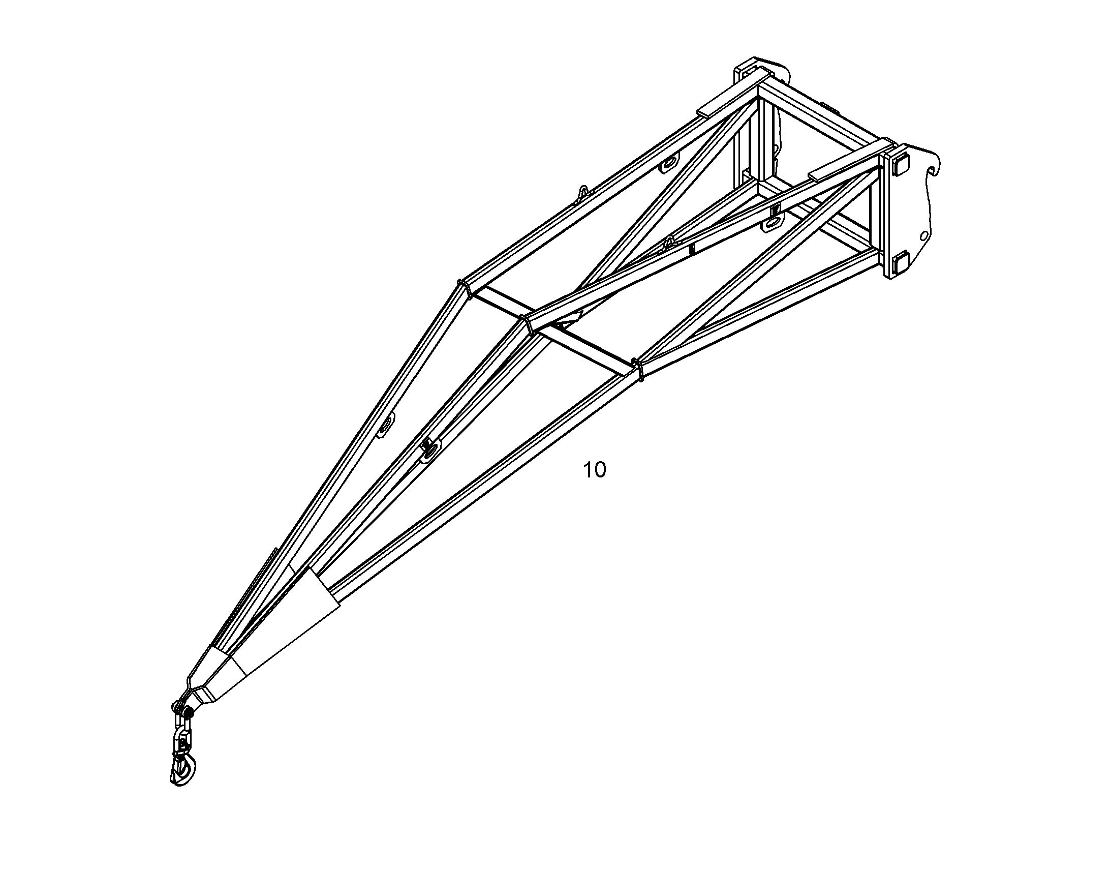 УДЛИНЕНИЕ СТРЕЛЫ 12250801 LIEBHERR