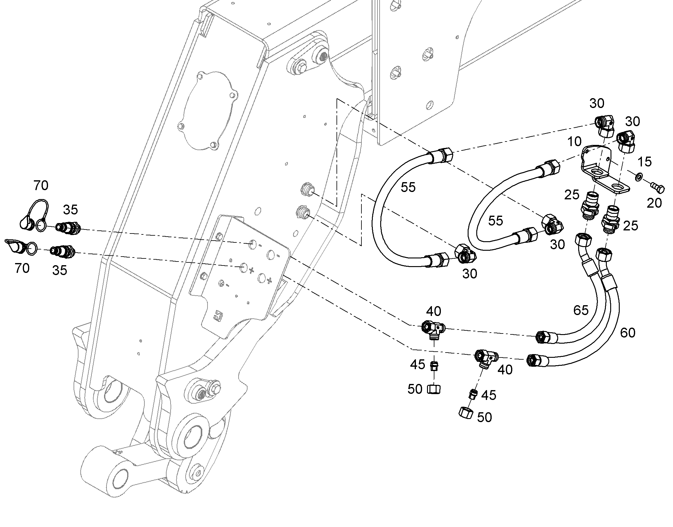 РАЗДЕЛИТЕЛЬНЫЙ ЛИСТ 12837920 LIEBHERR