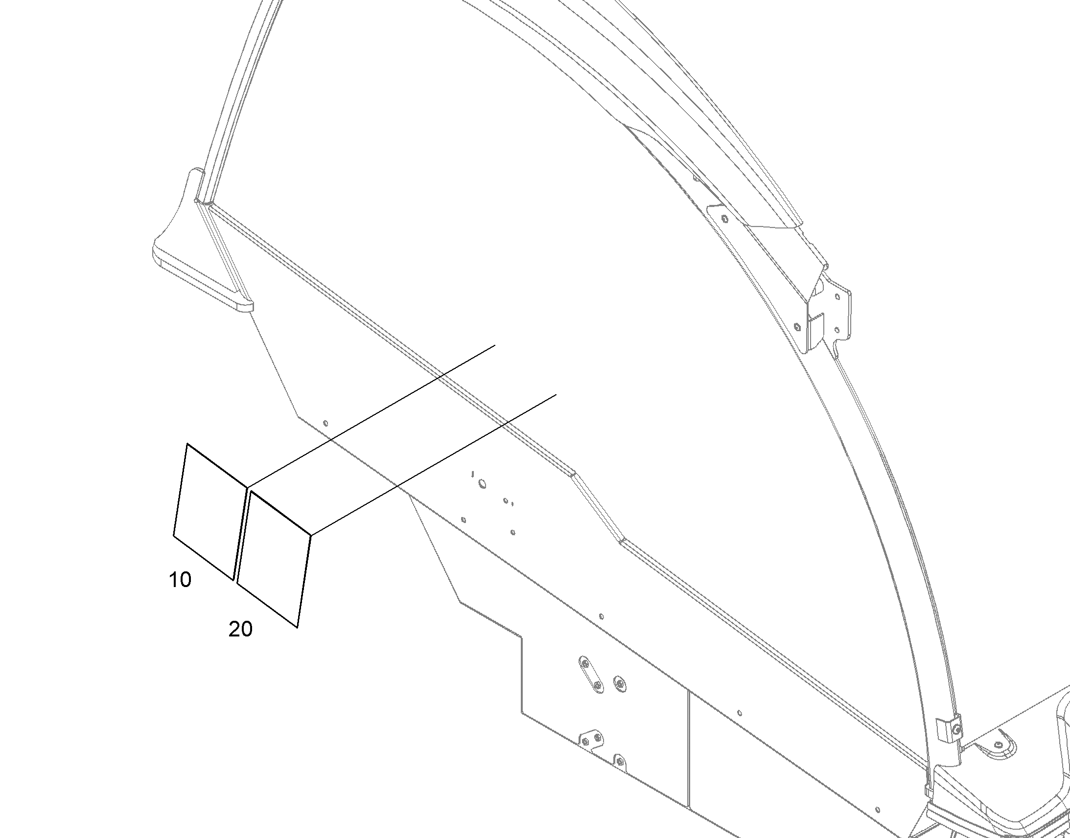 КРИВАЯ НАГРУЗКИ 12873230 LIEBHERR