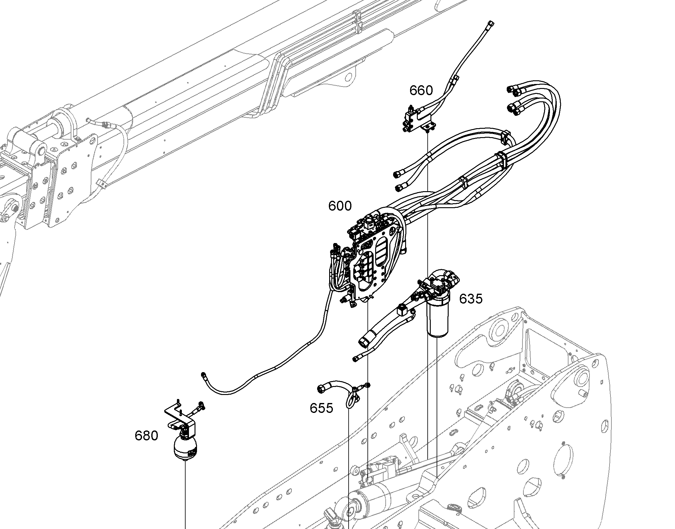 ШЛАНГИ 12895313 LIEBHERR