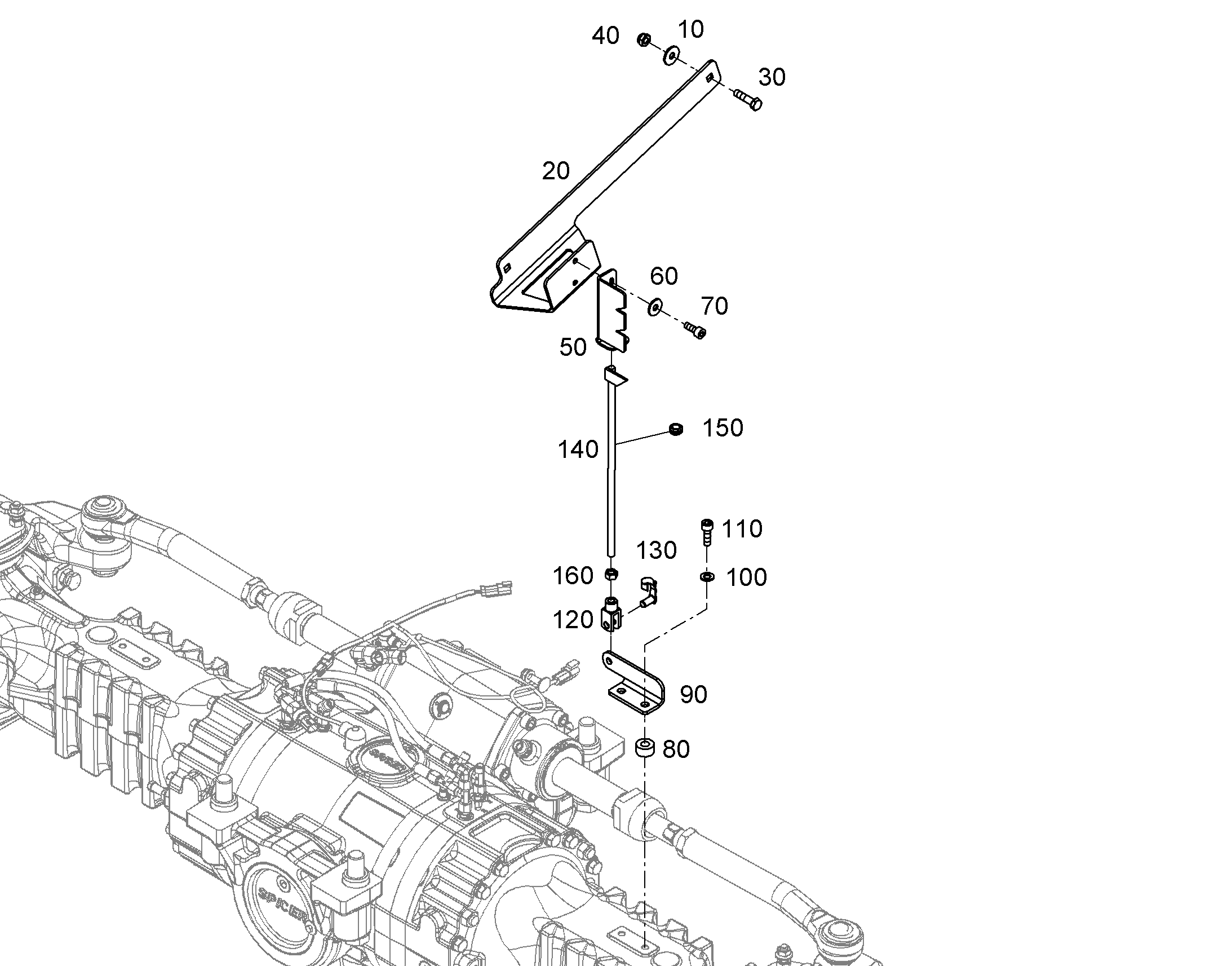 ШТОК 12902363 LIEBHERR