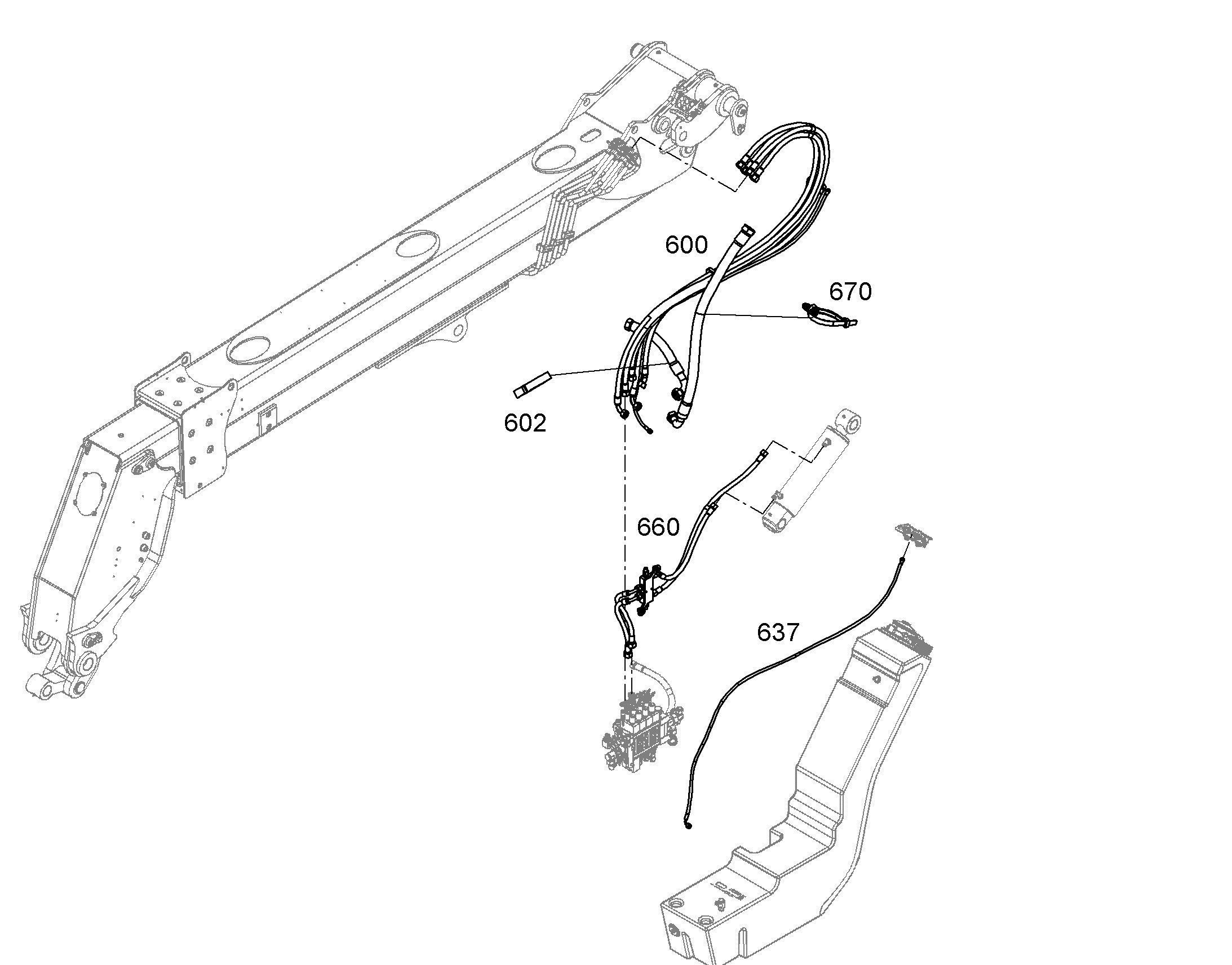 ШЛАНГИ 12947762 LIEBHERR