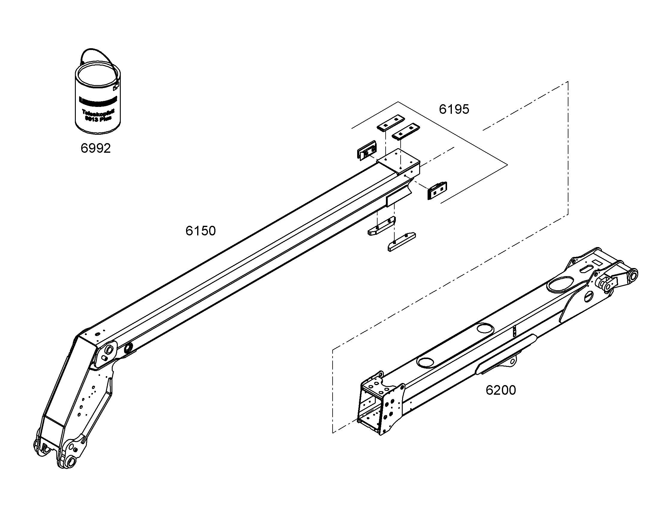 ТЕЛЕСКОП 1 12894417 LIEBHERR
