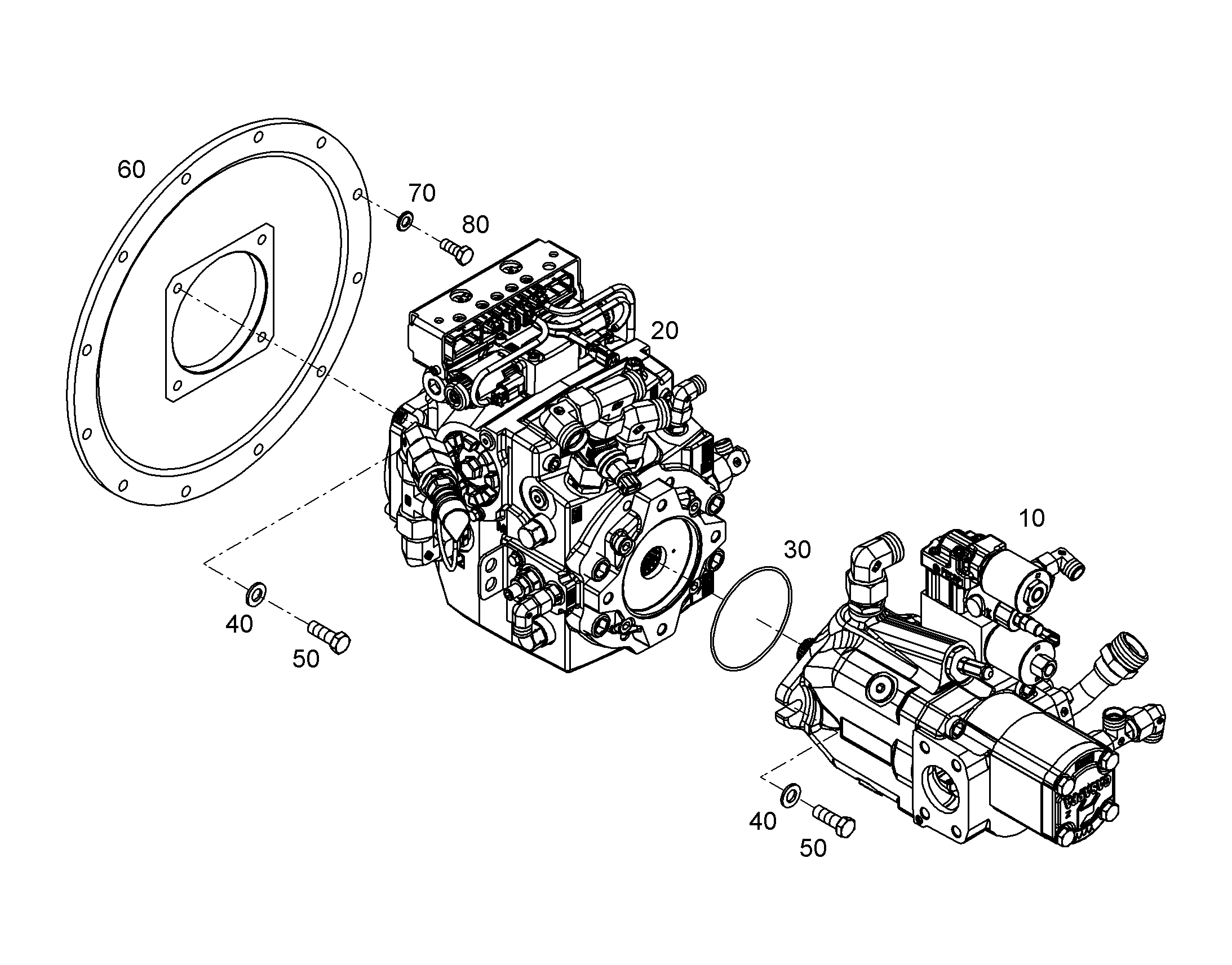 ГИДРОМОТОР 12956925 LIEBHERR