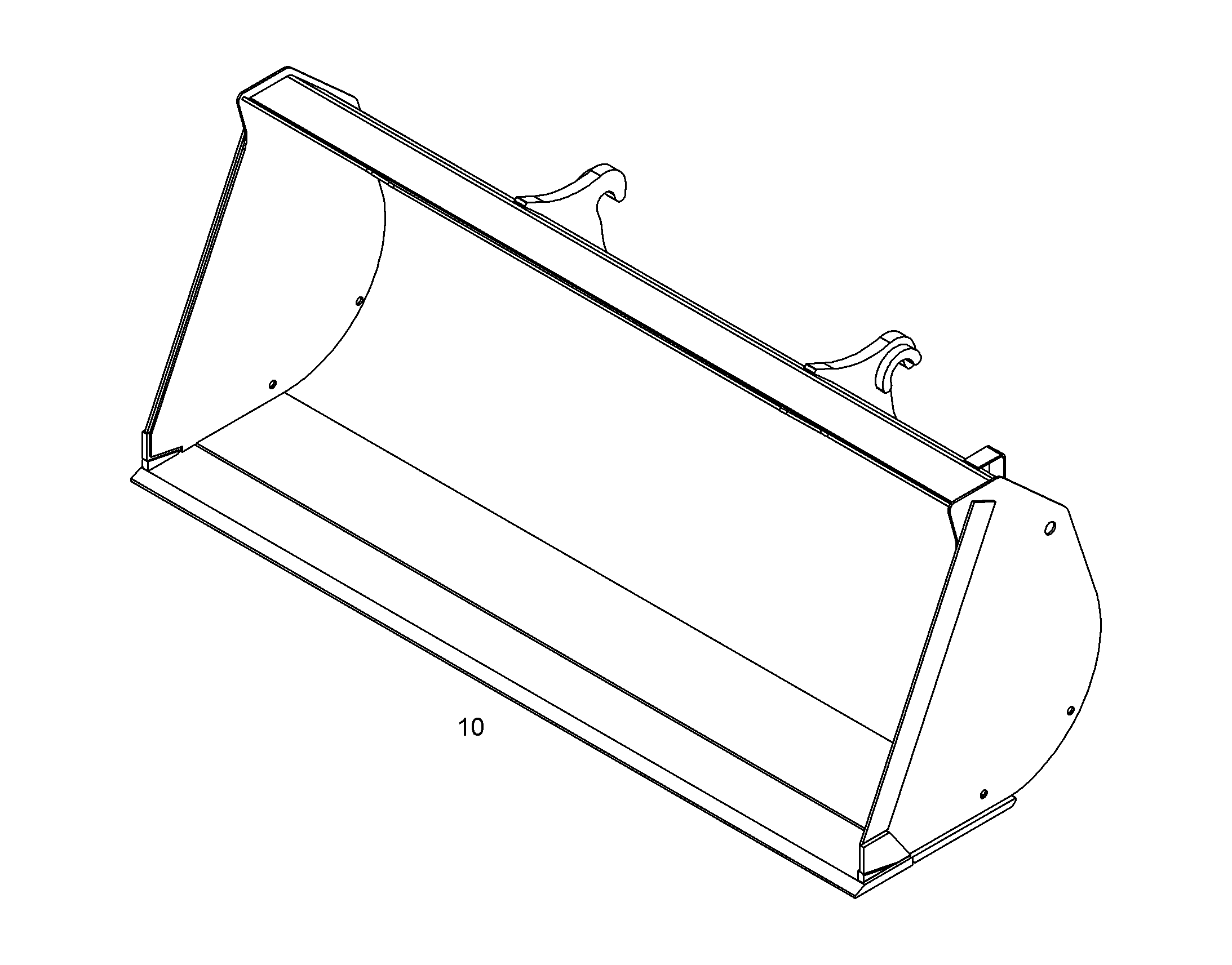 КОВШ 2500mm 1,5m³ 12900908 LIEBHERR