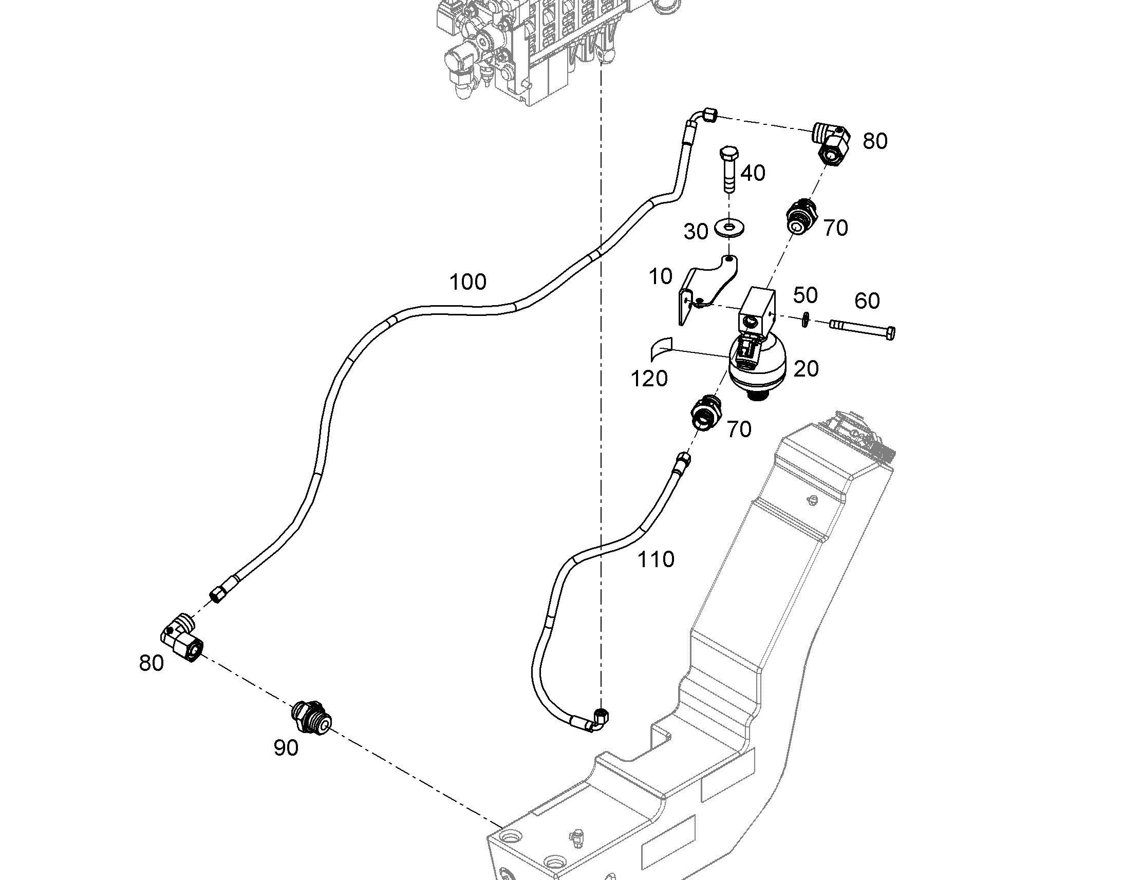 КРЕПЕЖ 12993046 LIEBHERR