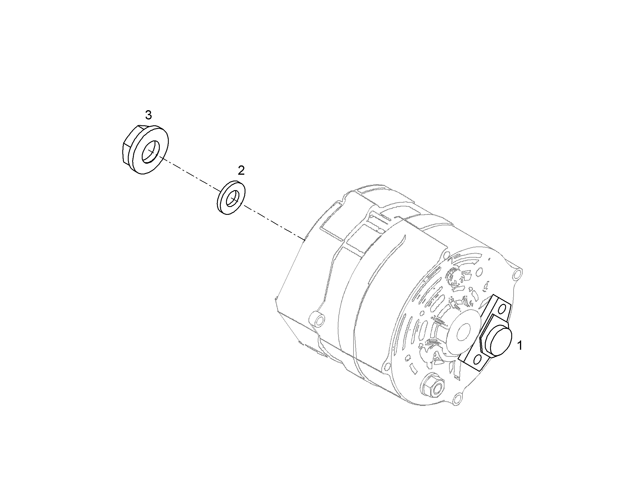 ШЕСТИГРАННАЯ ГАЙКА 7028755 LIEBHERR
