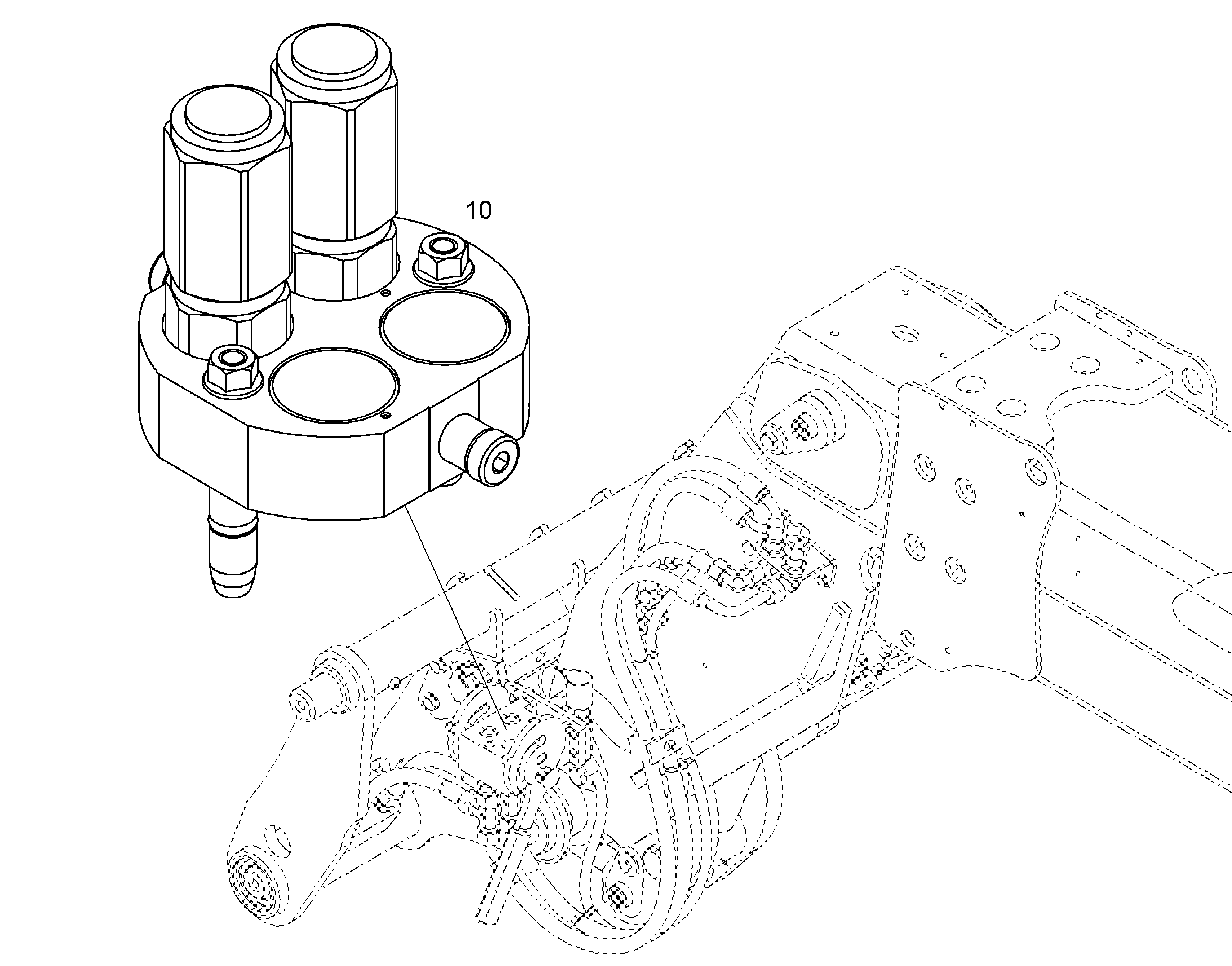 ПРЕДВ. УСТАНОВКА 12944454 LIEBHERR