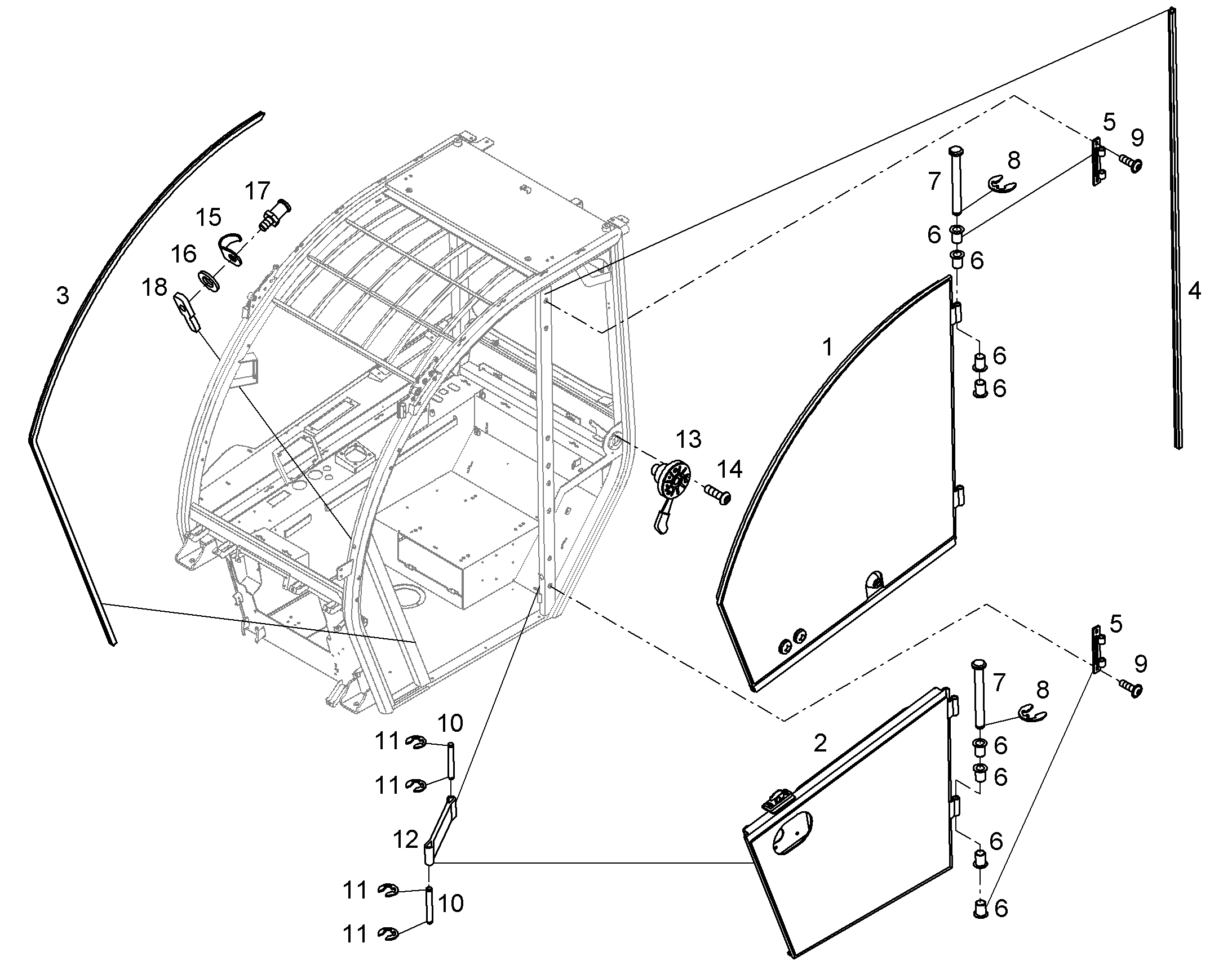 ДВЕРЬ 13471472 LIEBHERR