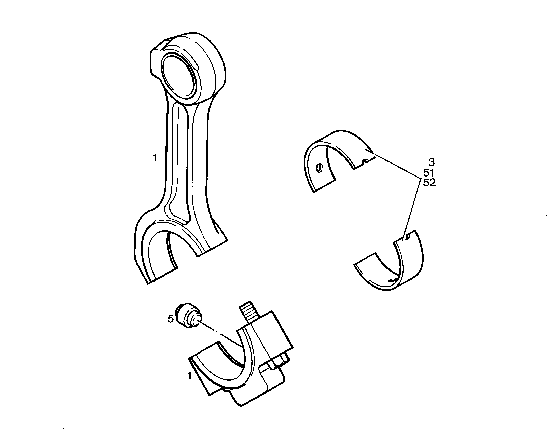 ШАТУН 9884220 LIEBHERR