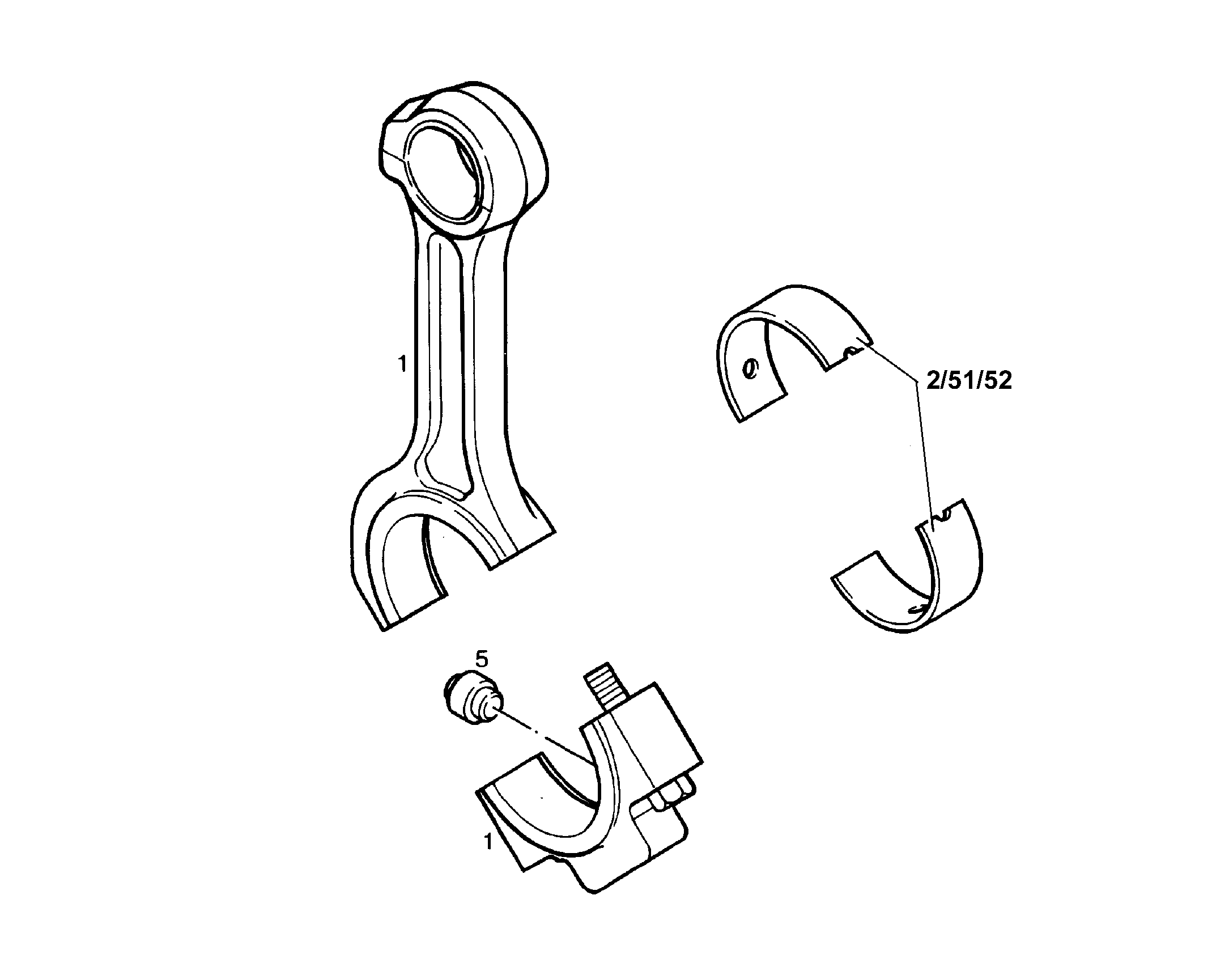 ШАТУН 9272720 LIEBHERR