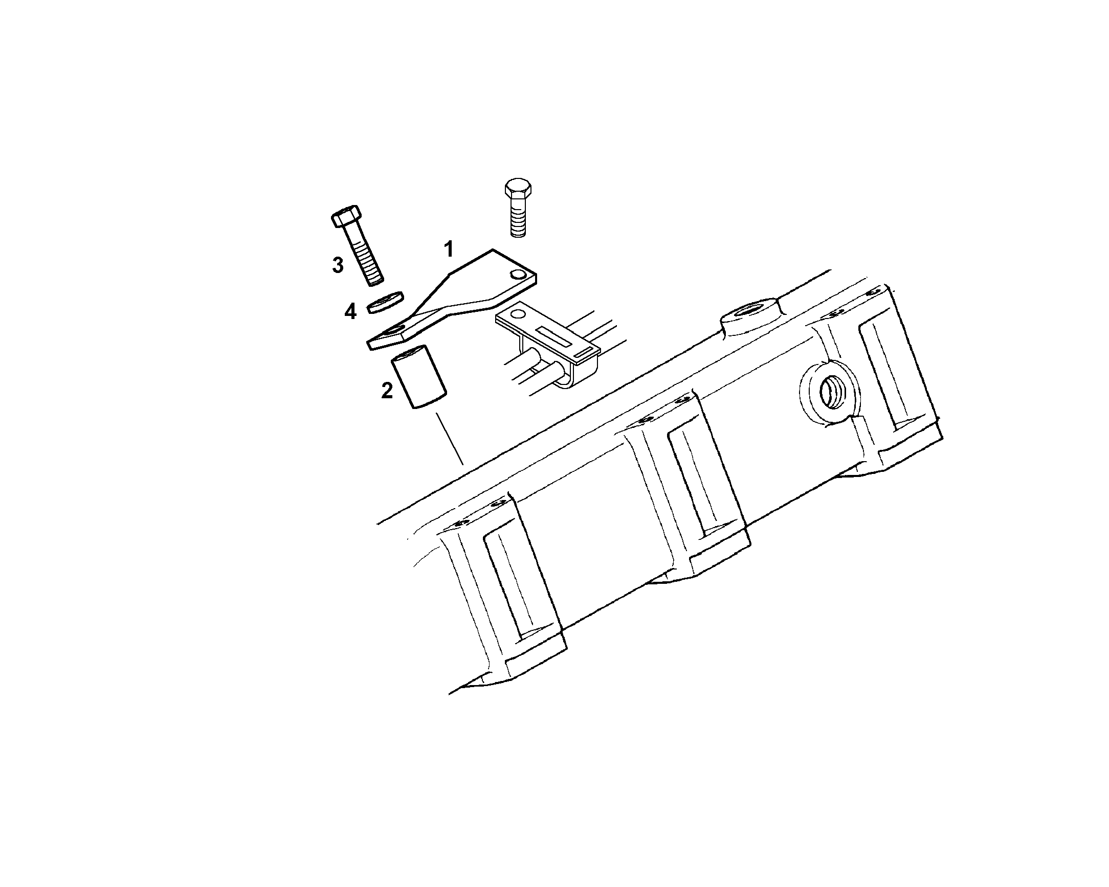 ГИЛЬЗА РАСПОРНАЯ 7X18X25 9883384 LIEBHERR