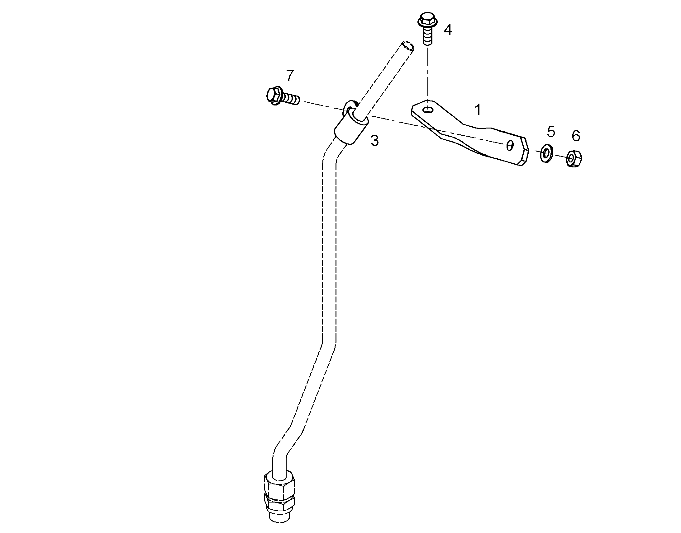 ДЕРЖАТЕЛЬ 12849350 LIEBHERR