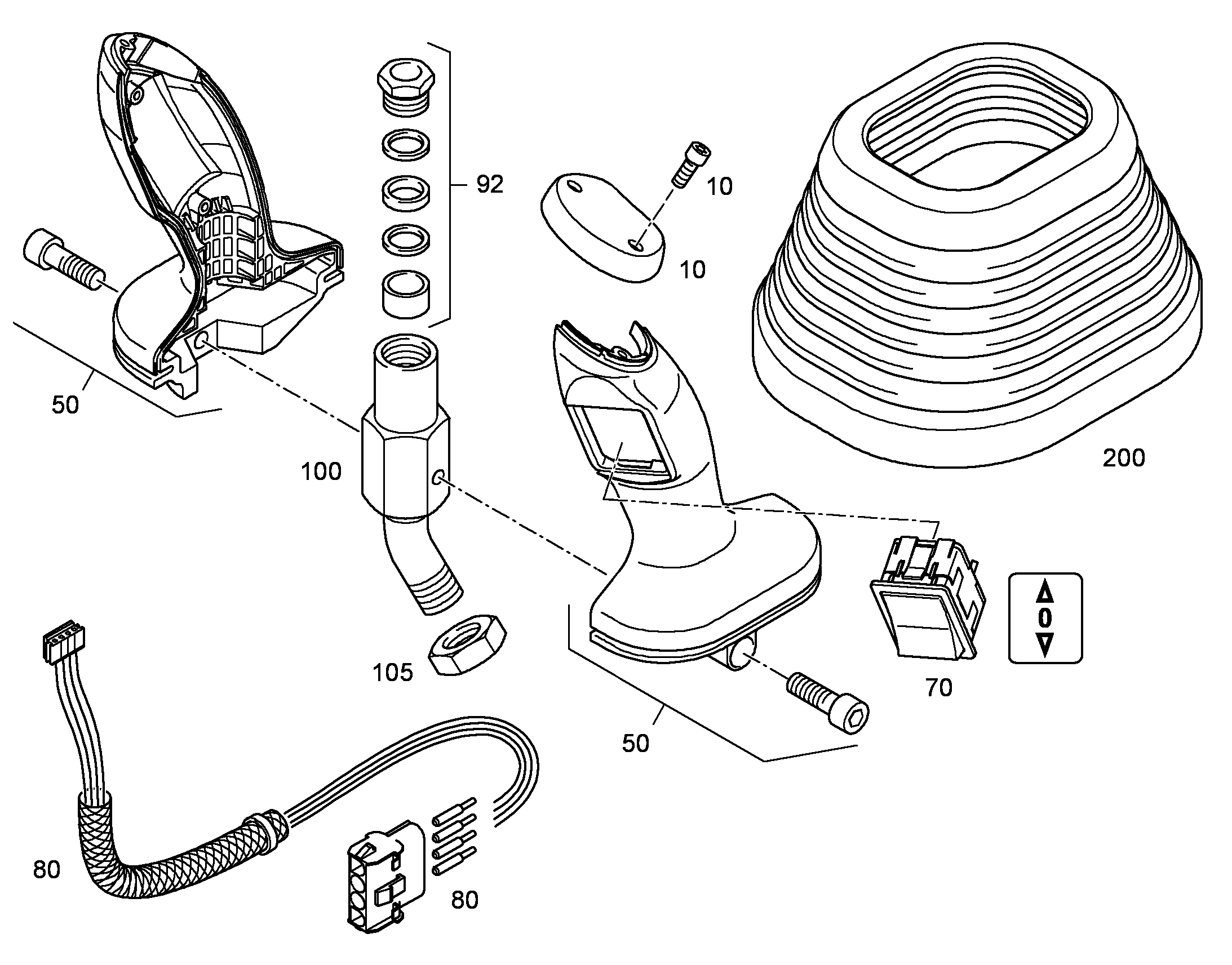 ОТРЕЗОК ТРУБЫ PG9 9408868 LIEBHERR