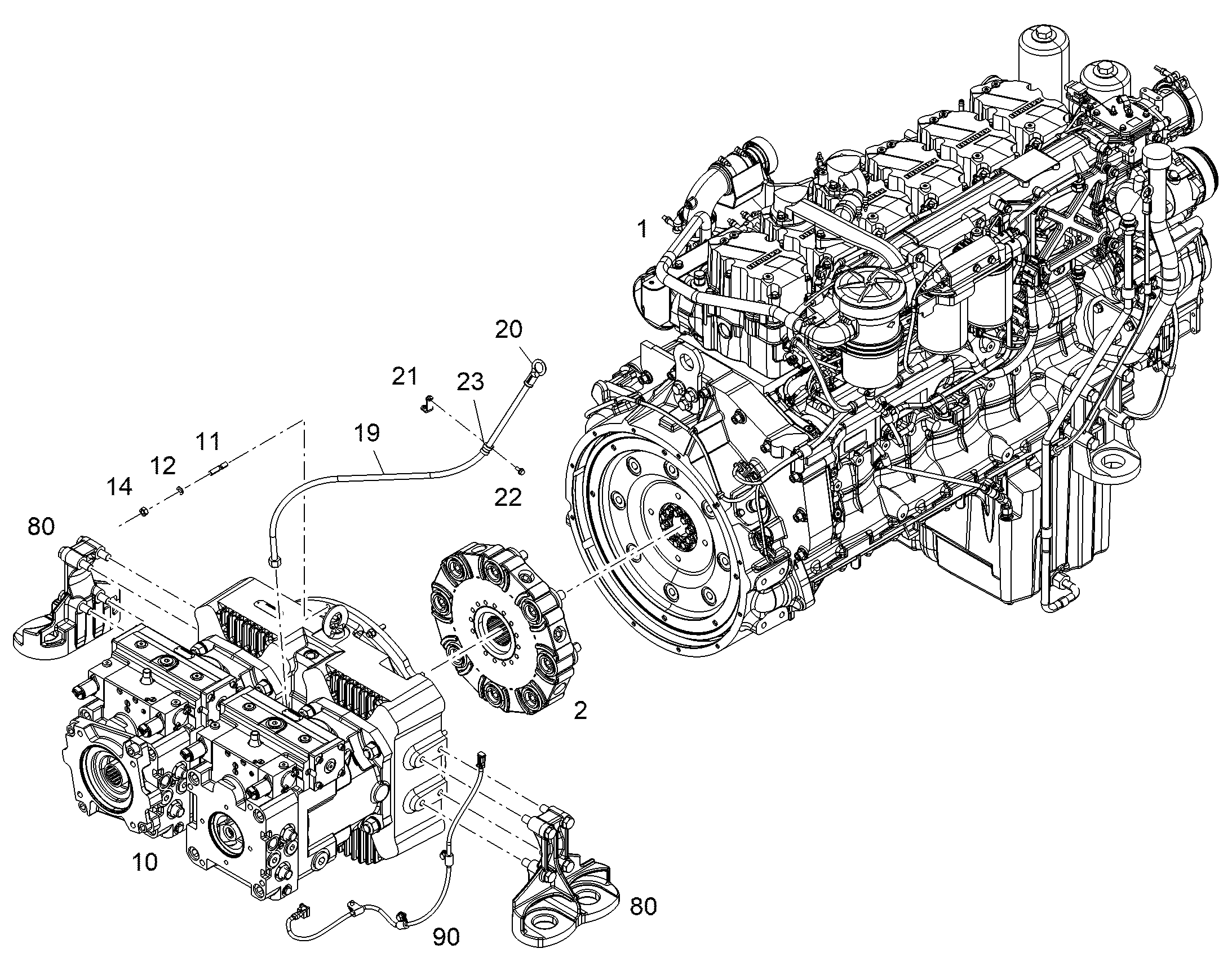 АГРЕГАТ МНОГОКОНТУРНЫЙ 12827264 LIEBHERR
