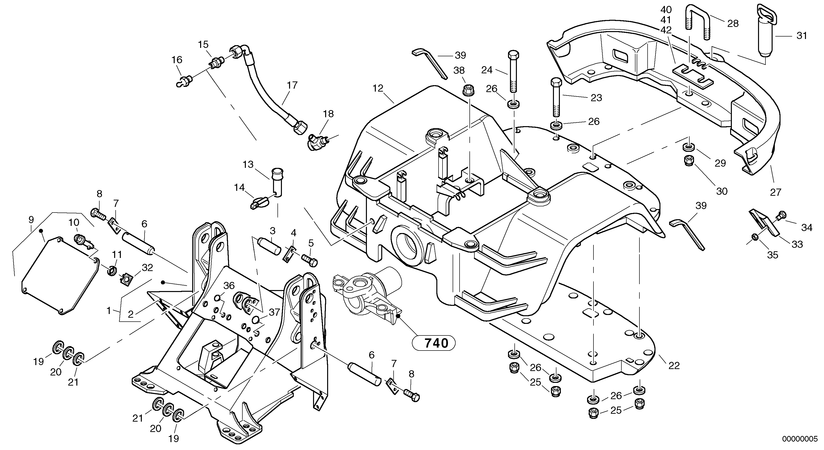 Screw ZM7097220 VOLVO