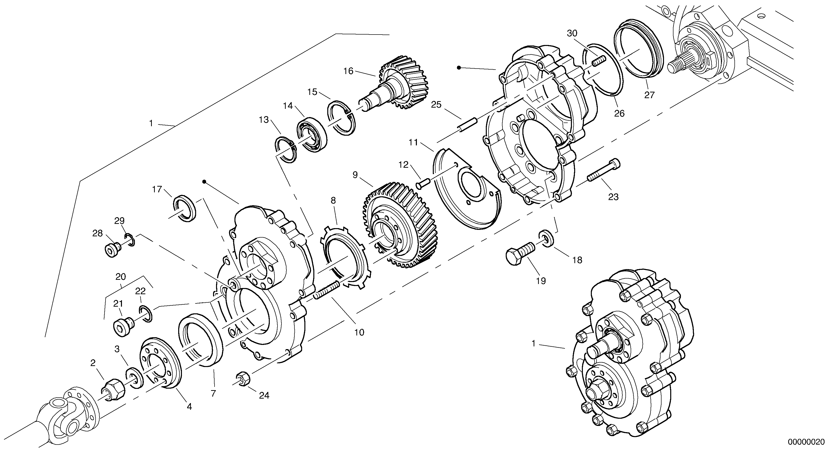 Intermediate ring ZM2808624 VOLVO