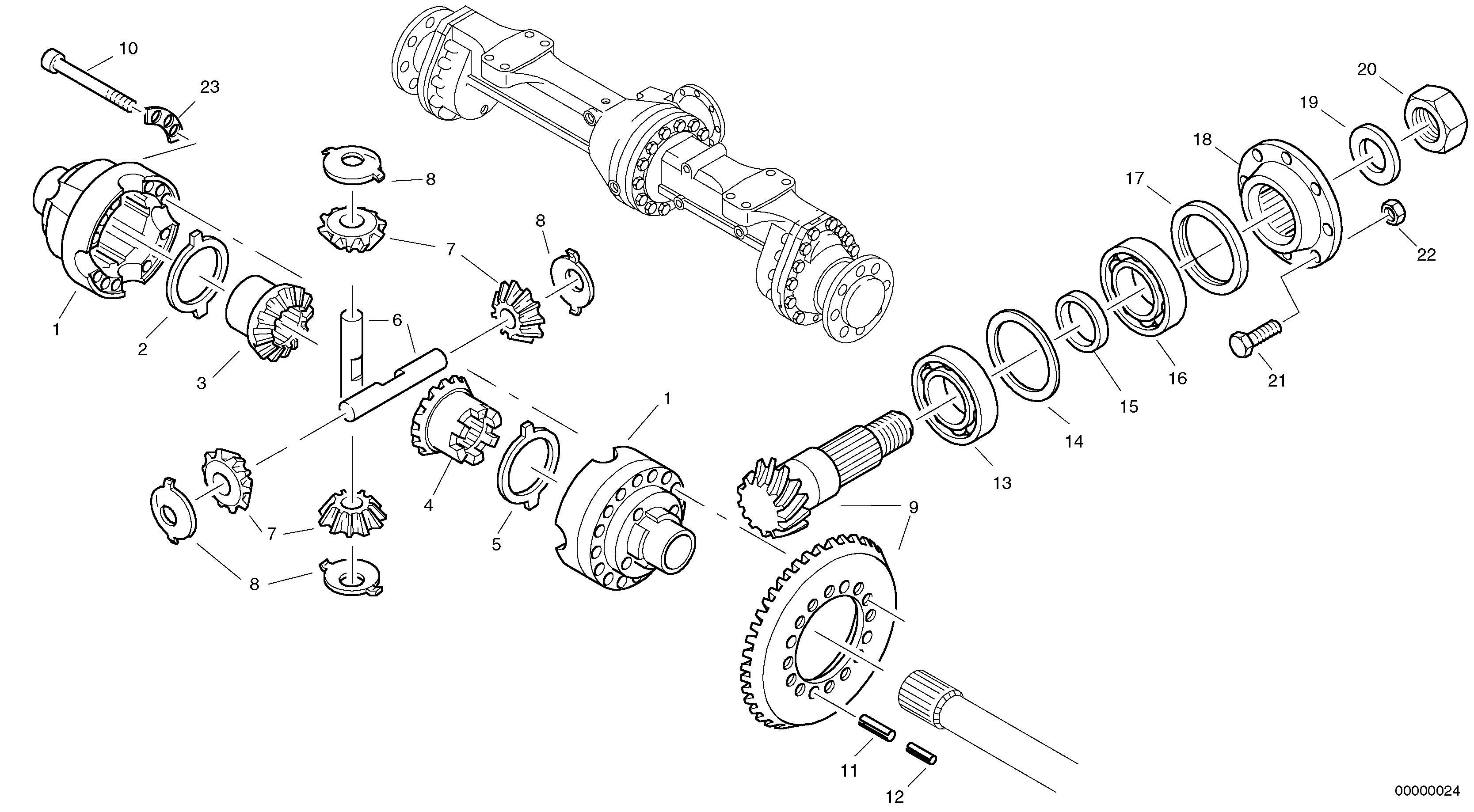 Clamping pin ZM8099487 VOLVO