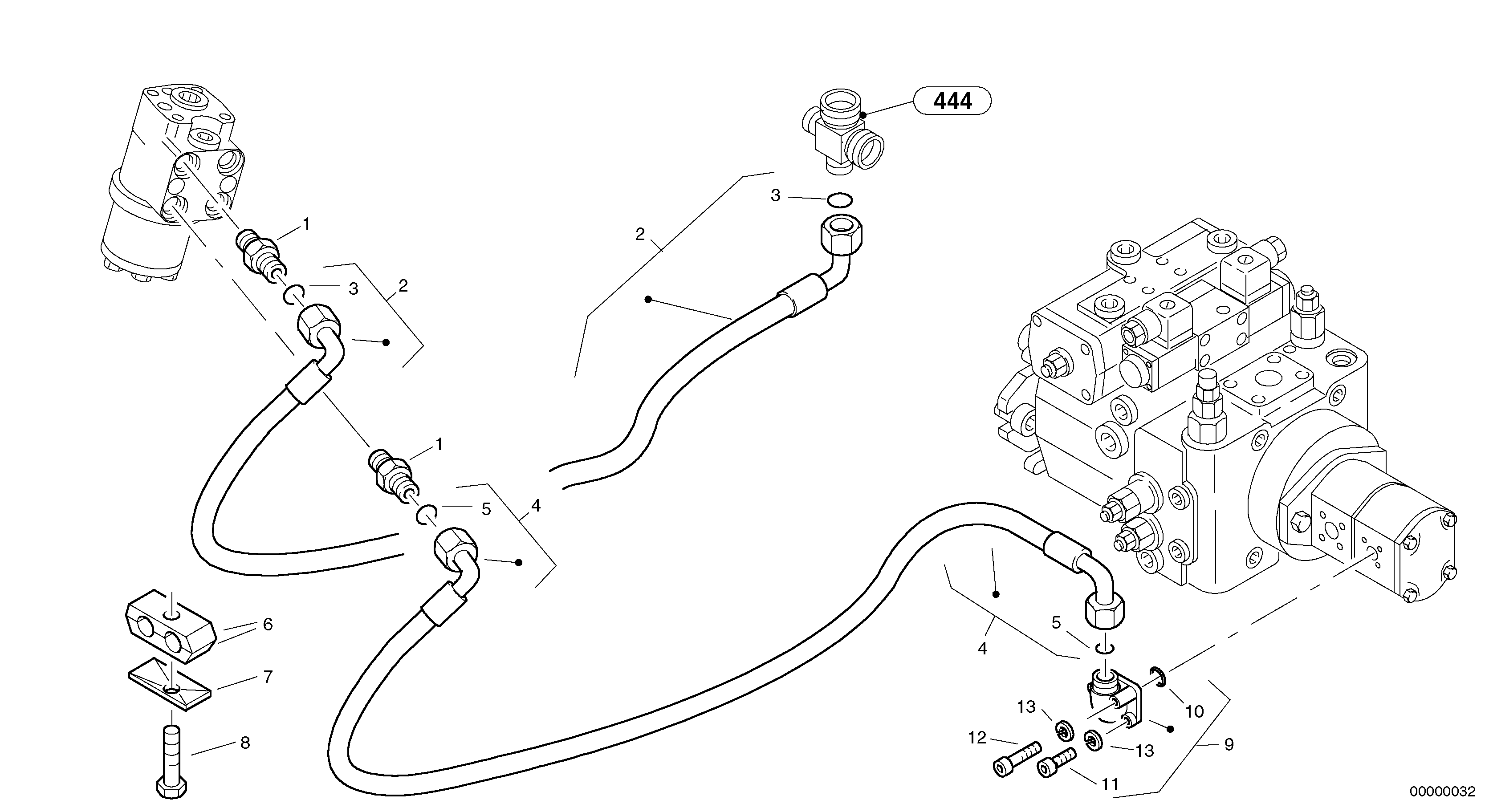 Manifold Assy. VOE11305560 VOLVO