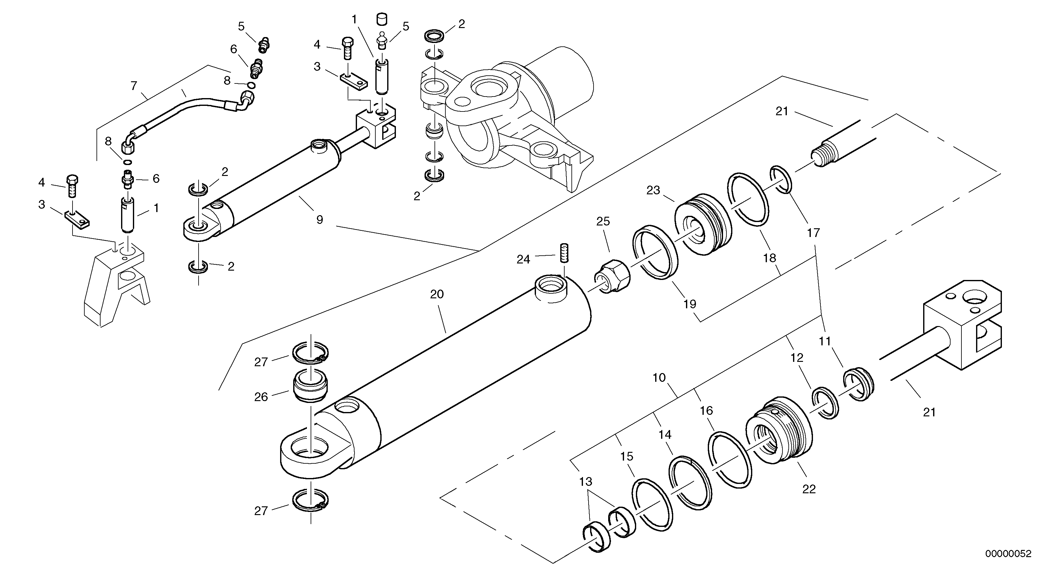 Dozer blade VOE15212491 VOLVO