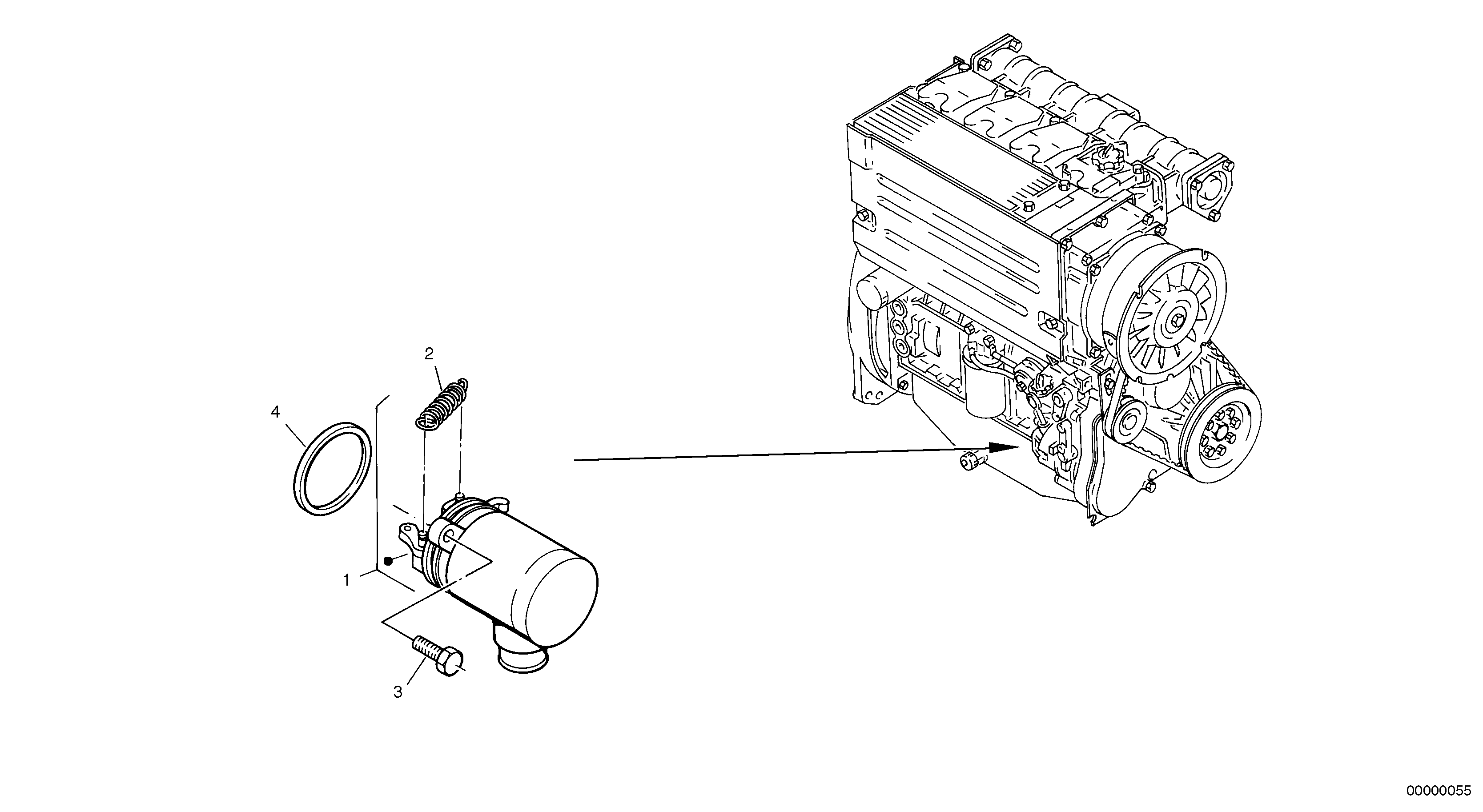 For upper engine part VOE20405552 VOLVO