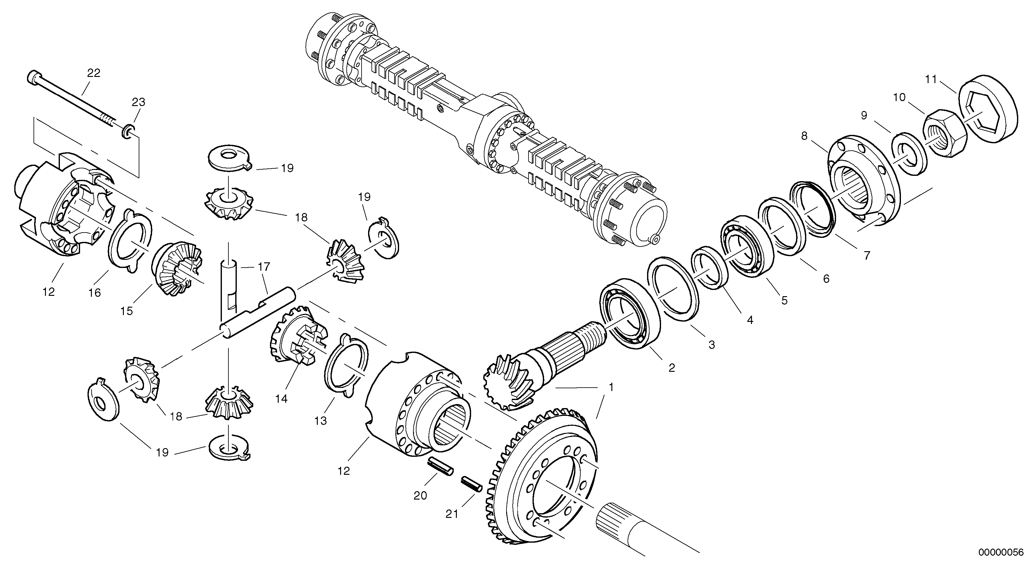 Bellcrank VOE11988773 VOLVO