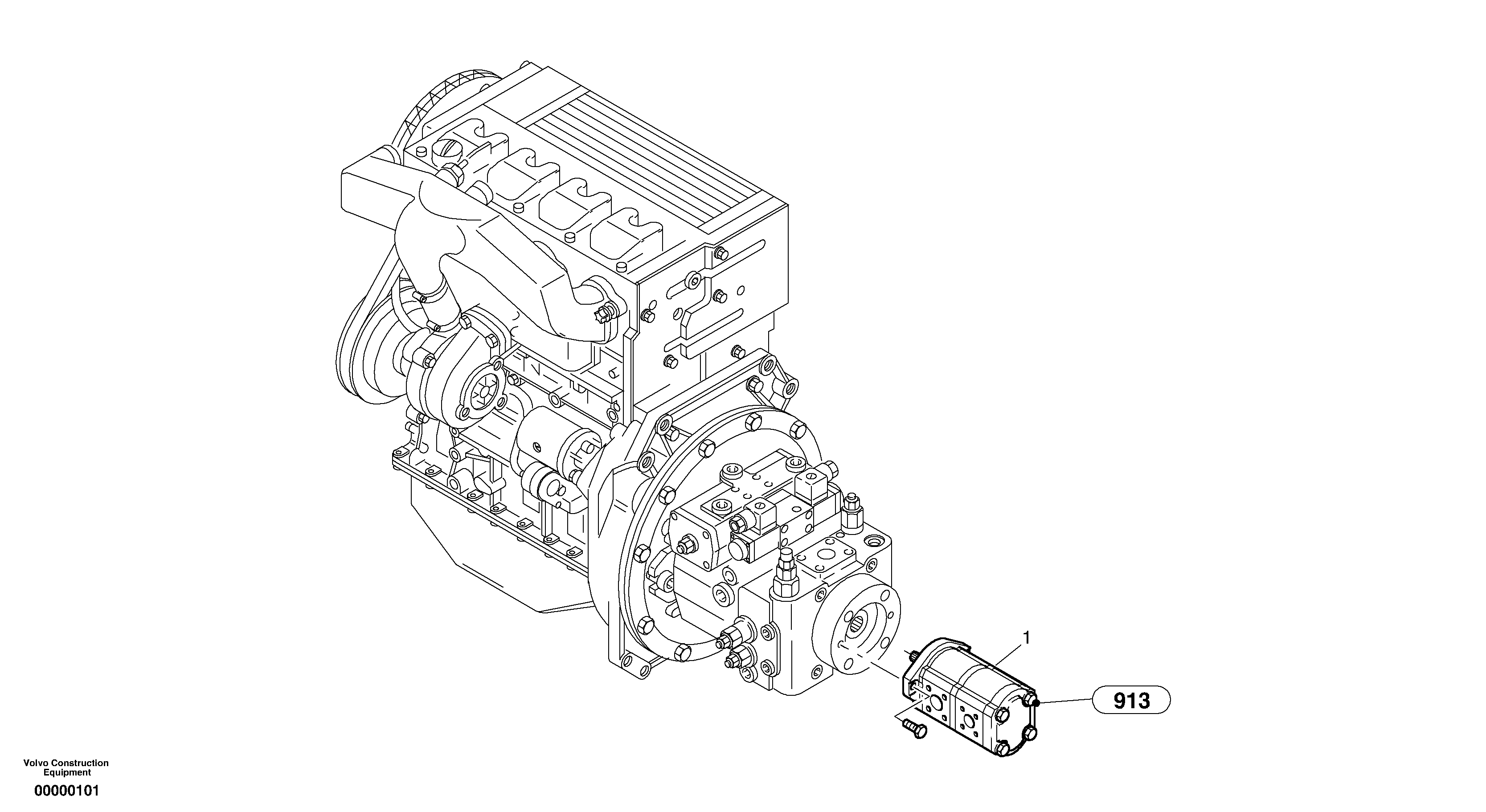 Driveshaft VOE/ZM11305573 VOLVO