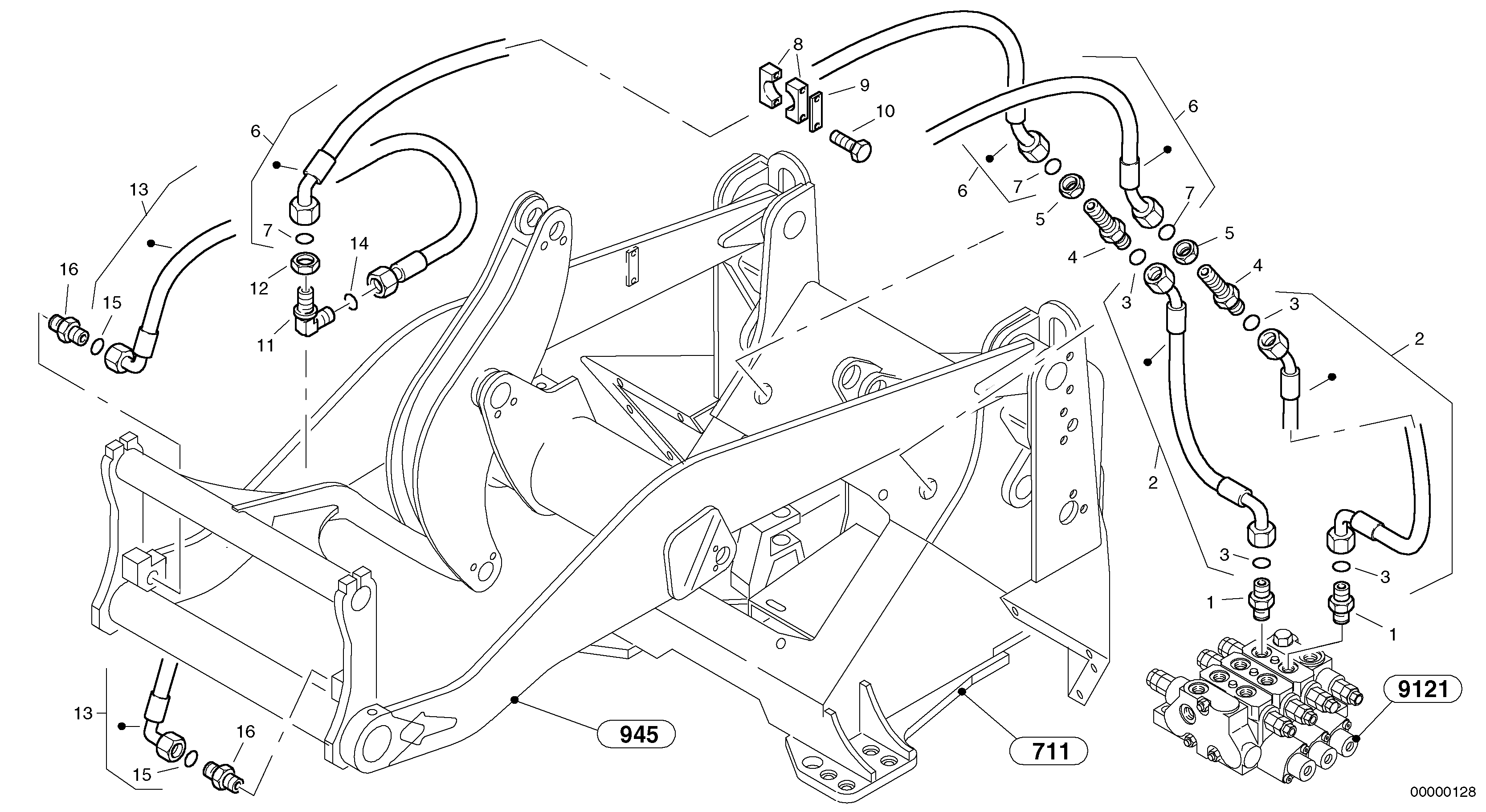Маслоотражающее кольцо VOE/ZM2801723 VOLVO