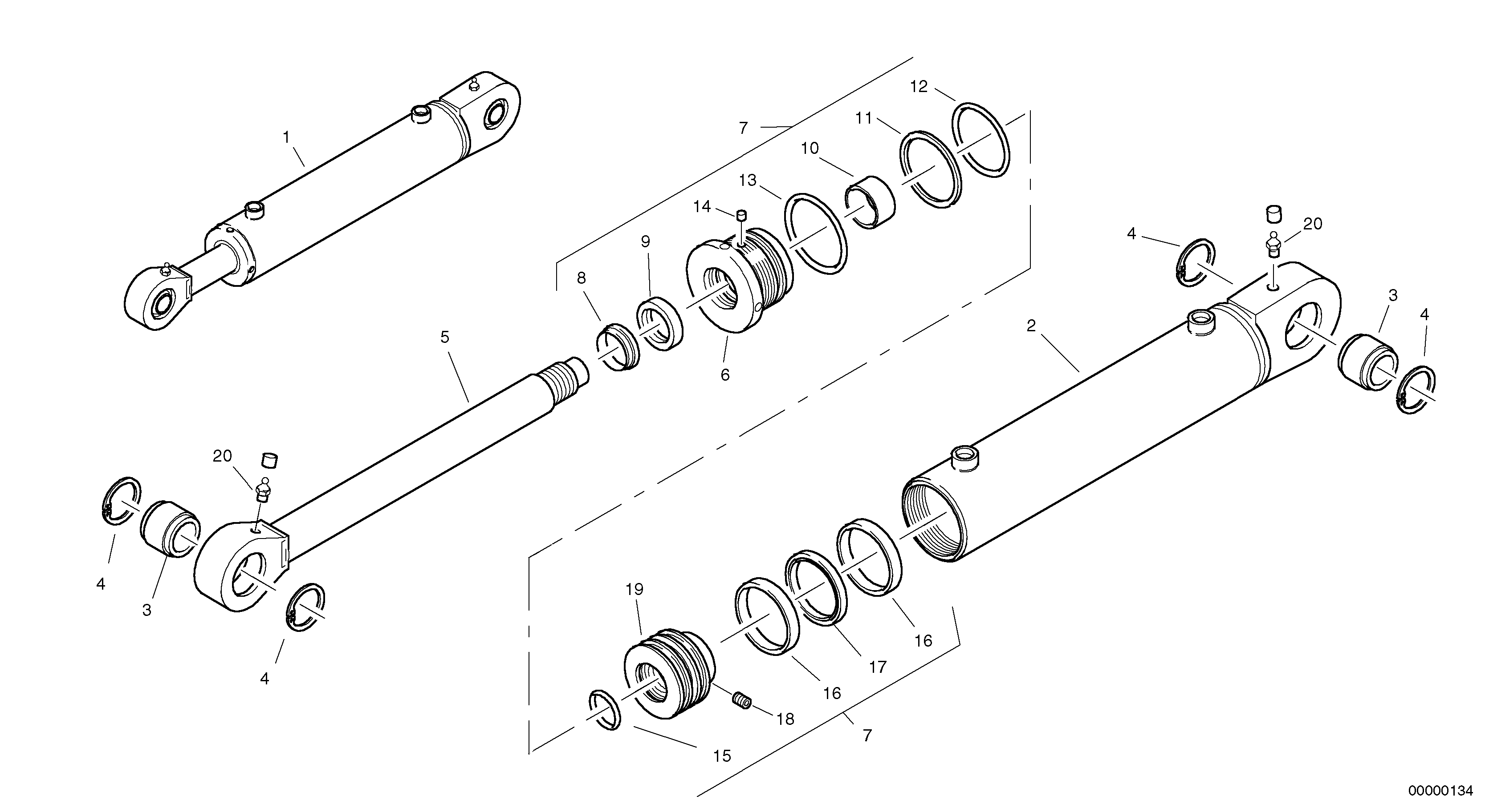 Dlvy valve rtnr VOE983718 VOLVO