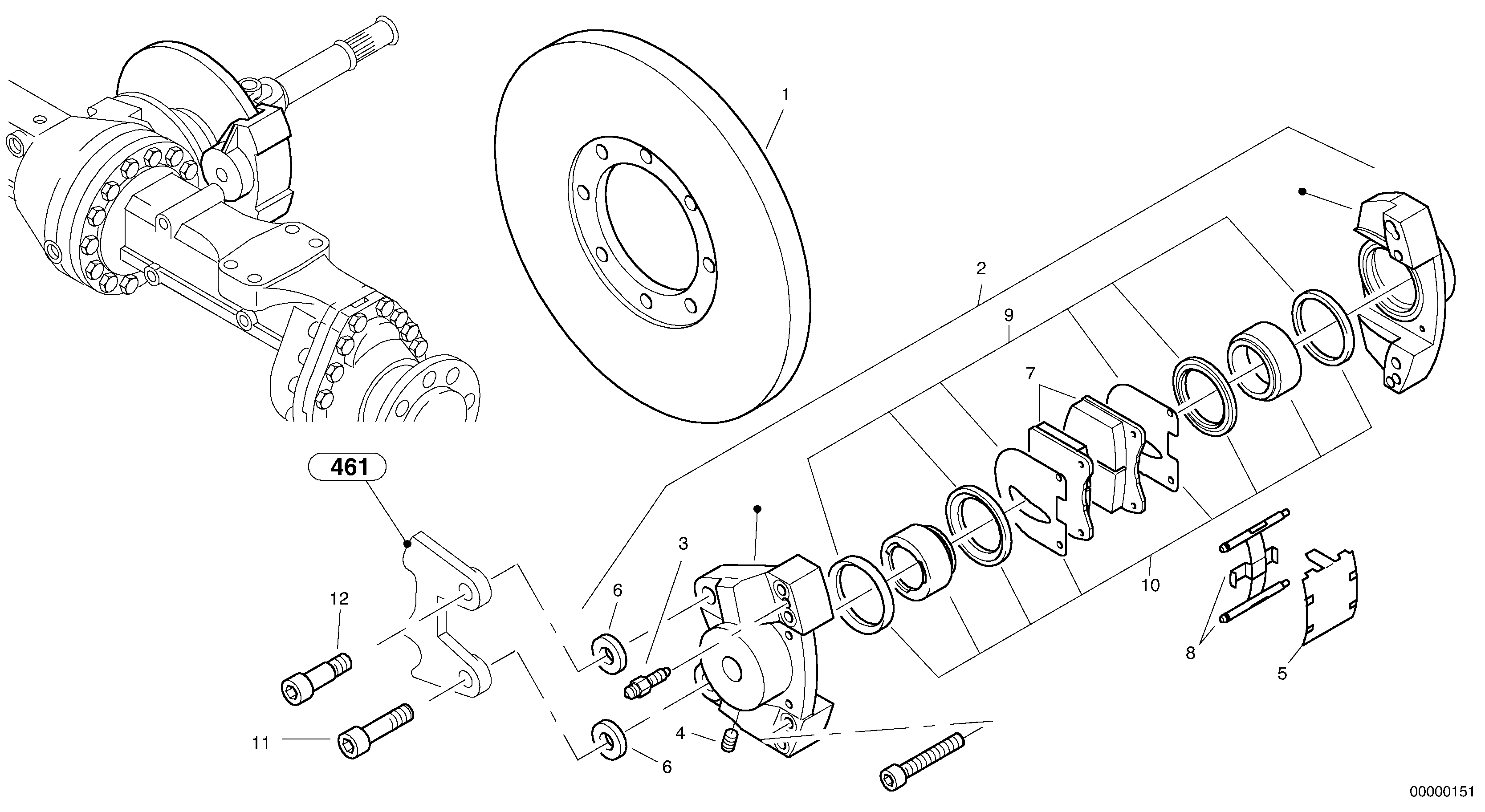 Sealing Kit ZM2902236 VOLVO