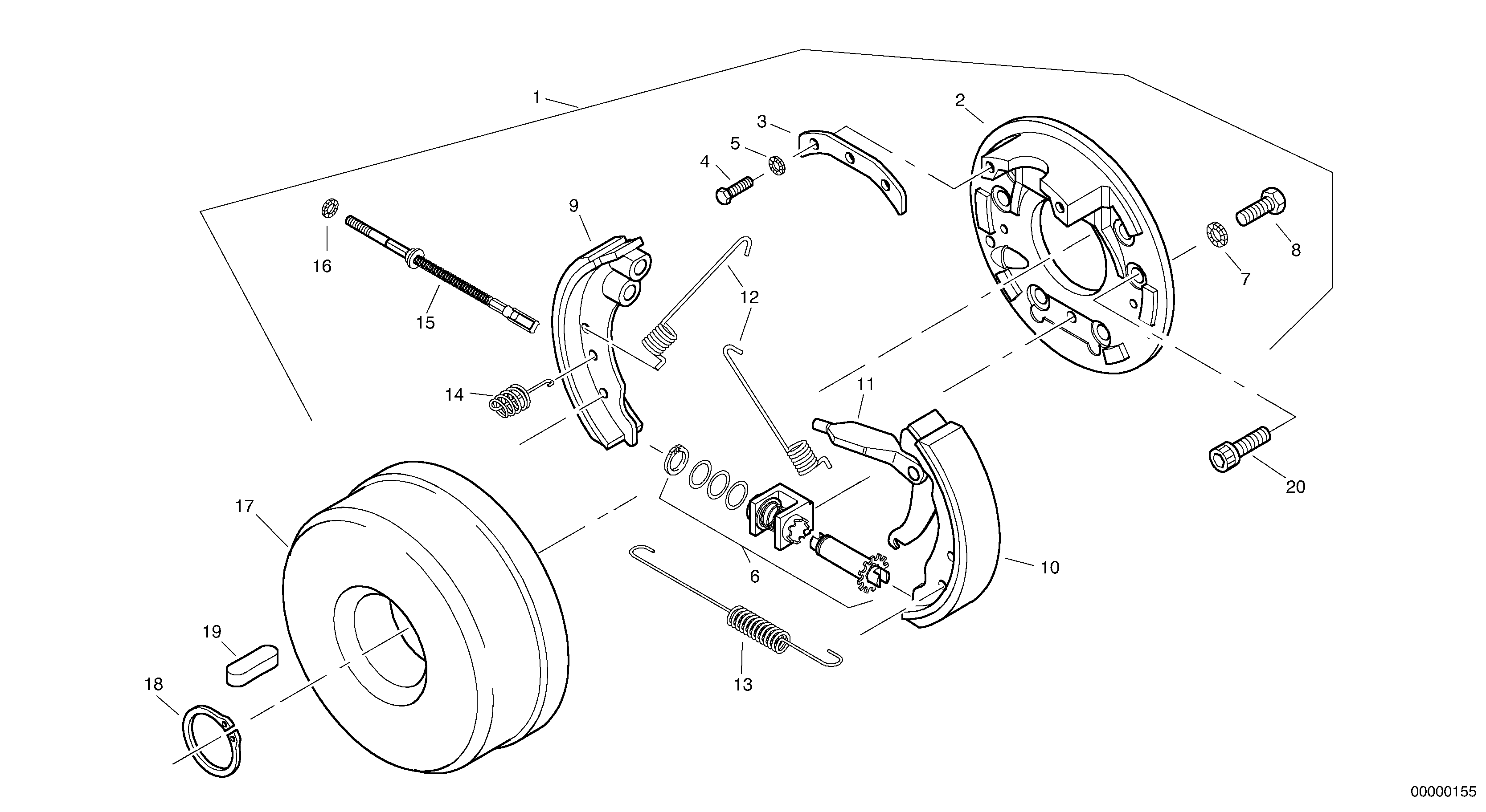 Retainer ZM2907196 VOLVO