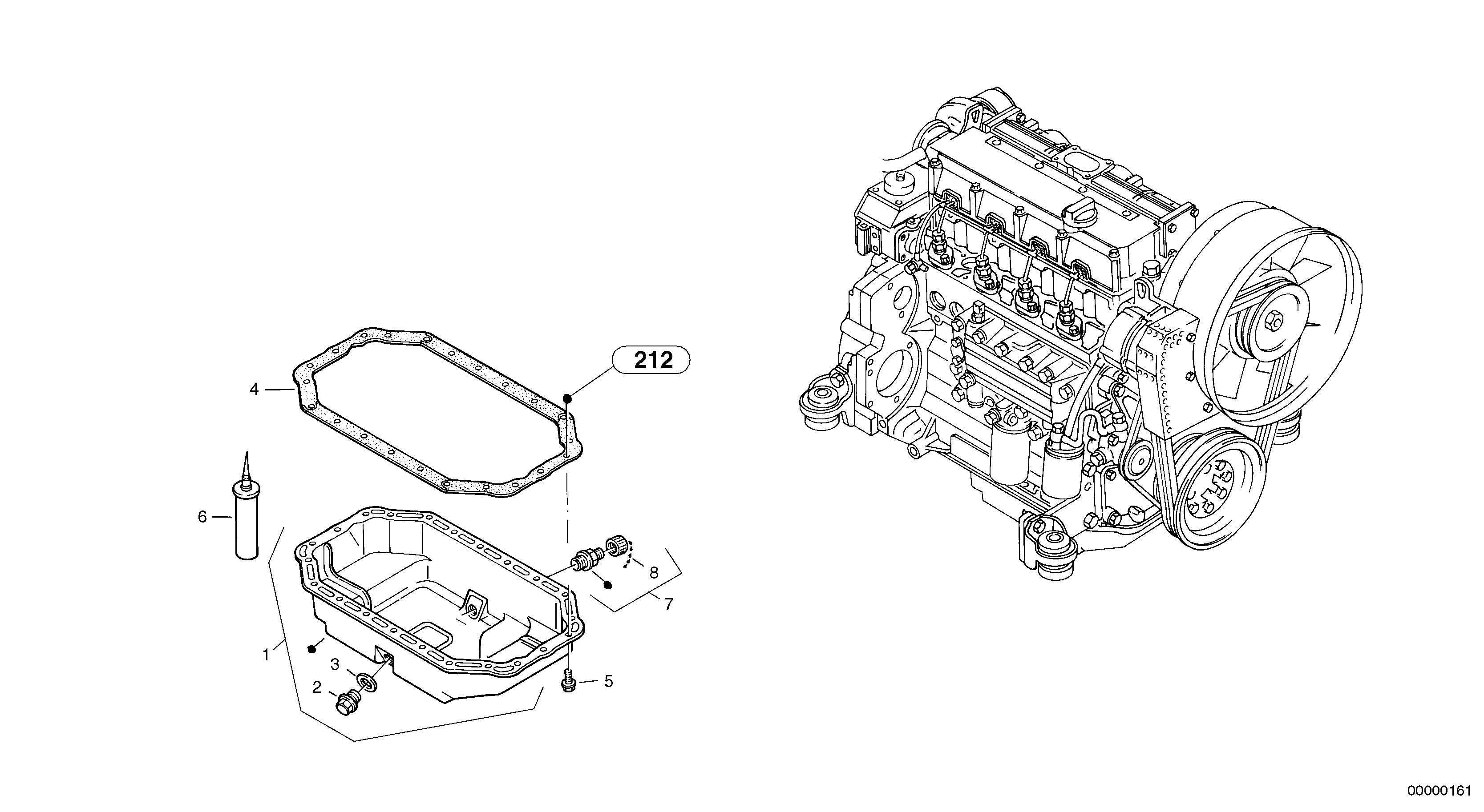 Tree-length grapple VOE11700301 VOLVO