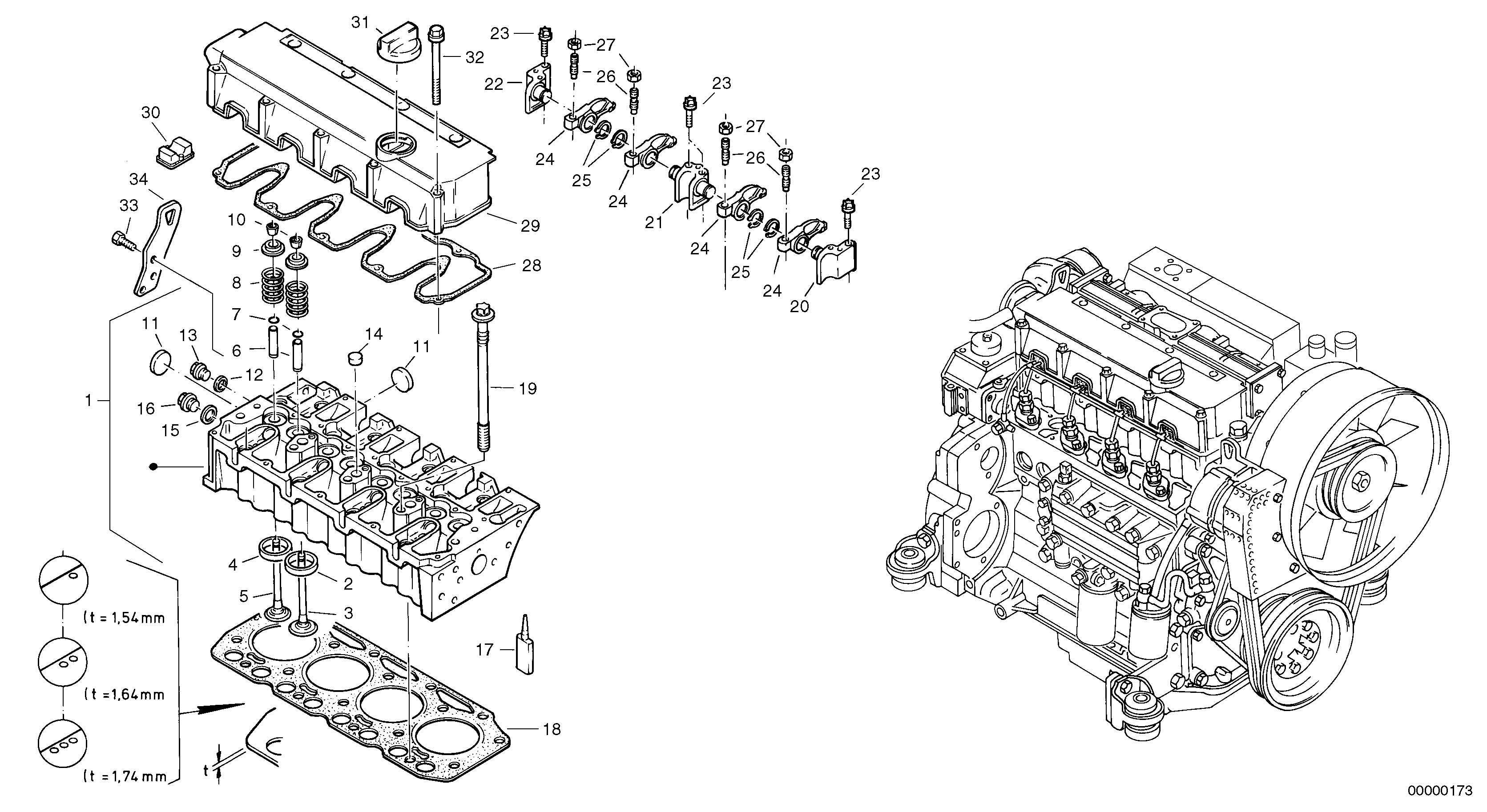 Центральный корпус VOE11700347 VOLVO