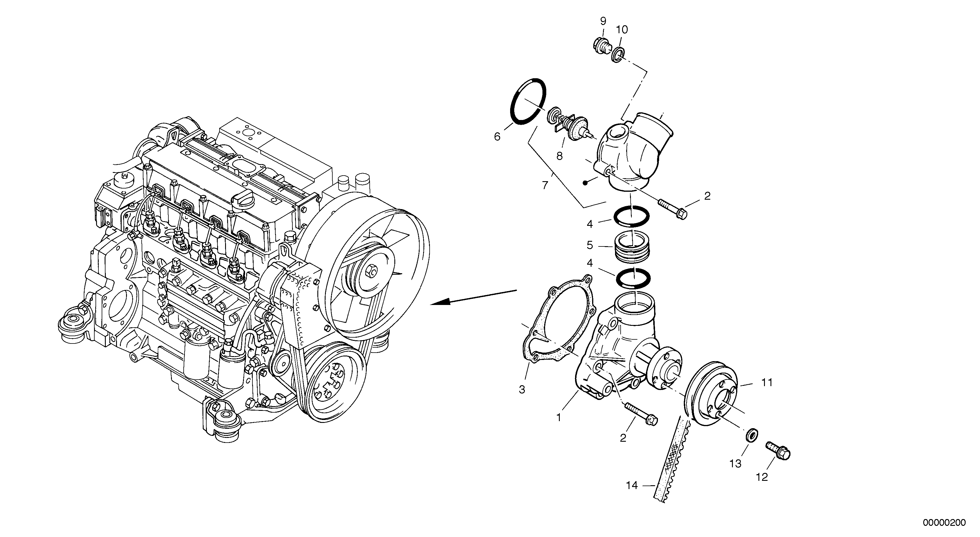 Washer ZM4068800 VOLVO