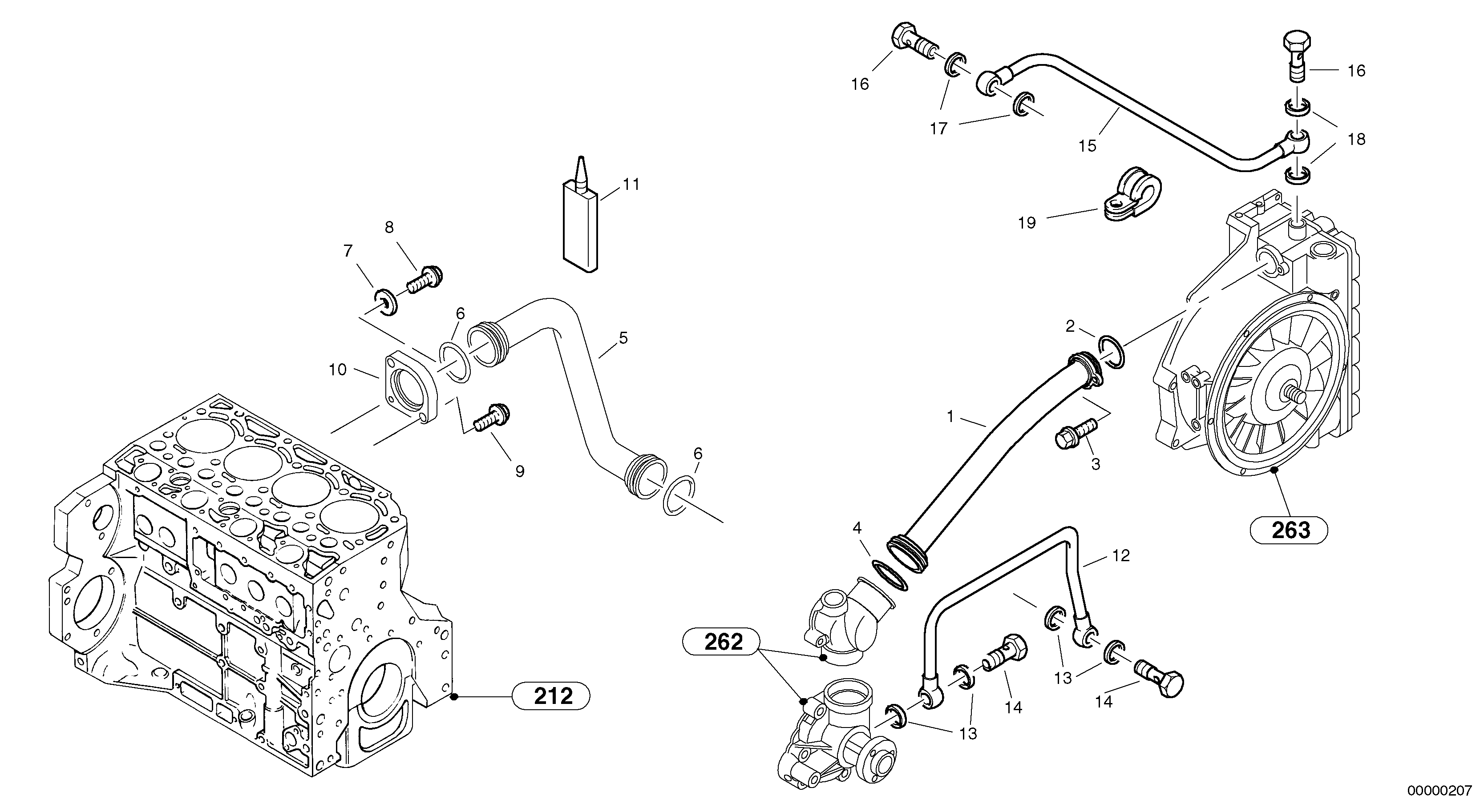 Piston Spring VOE20460400 VOLVO
