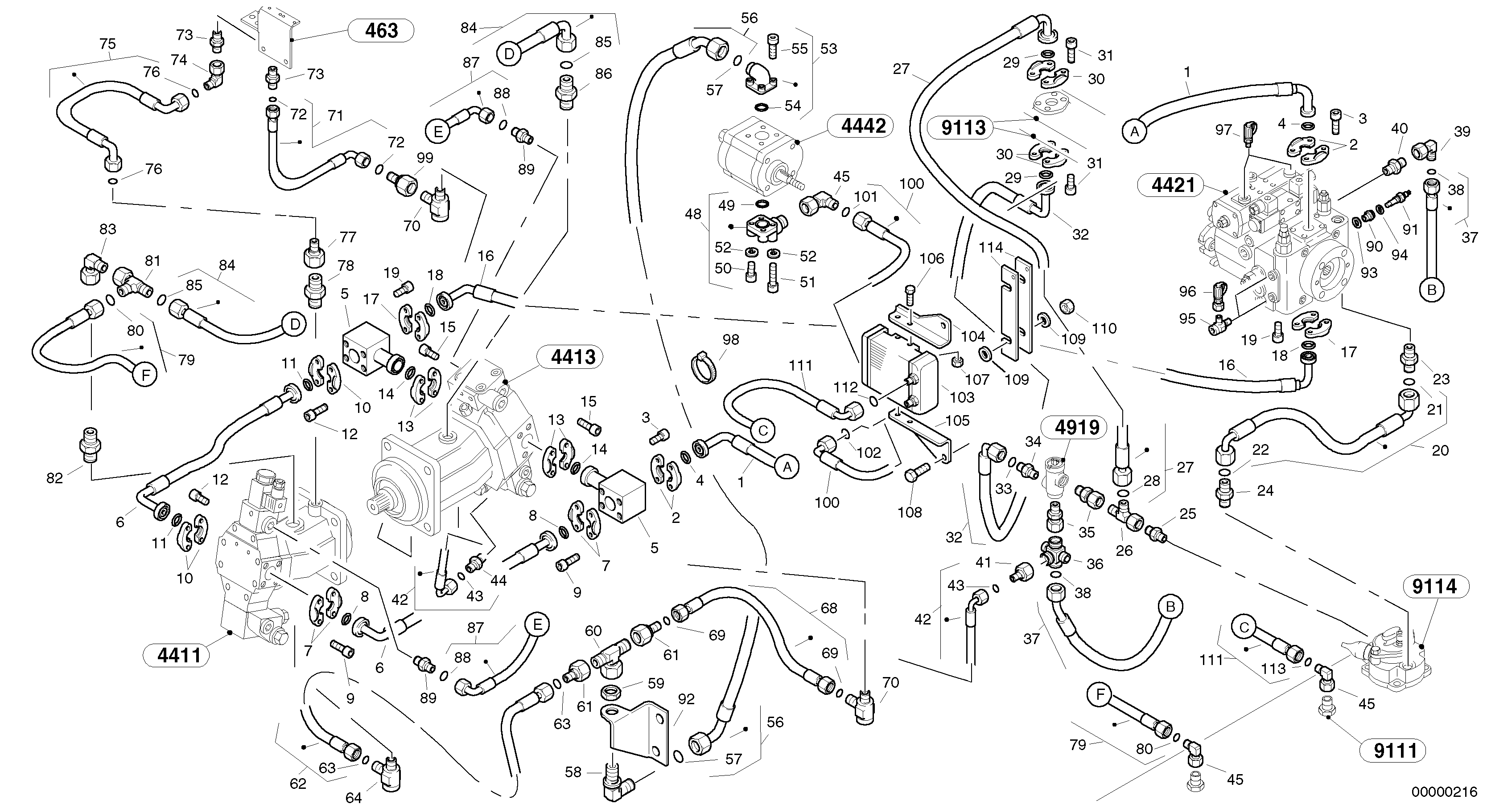 Bulkhead VOE11305782 VOLVO
